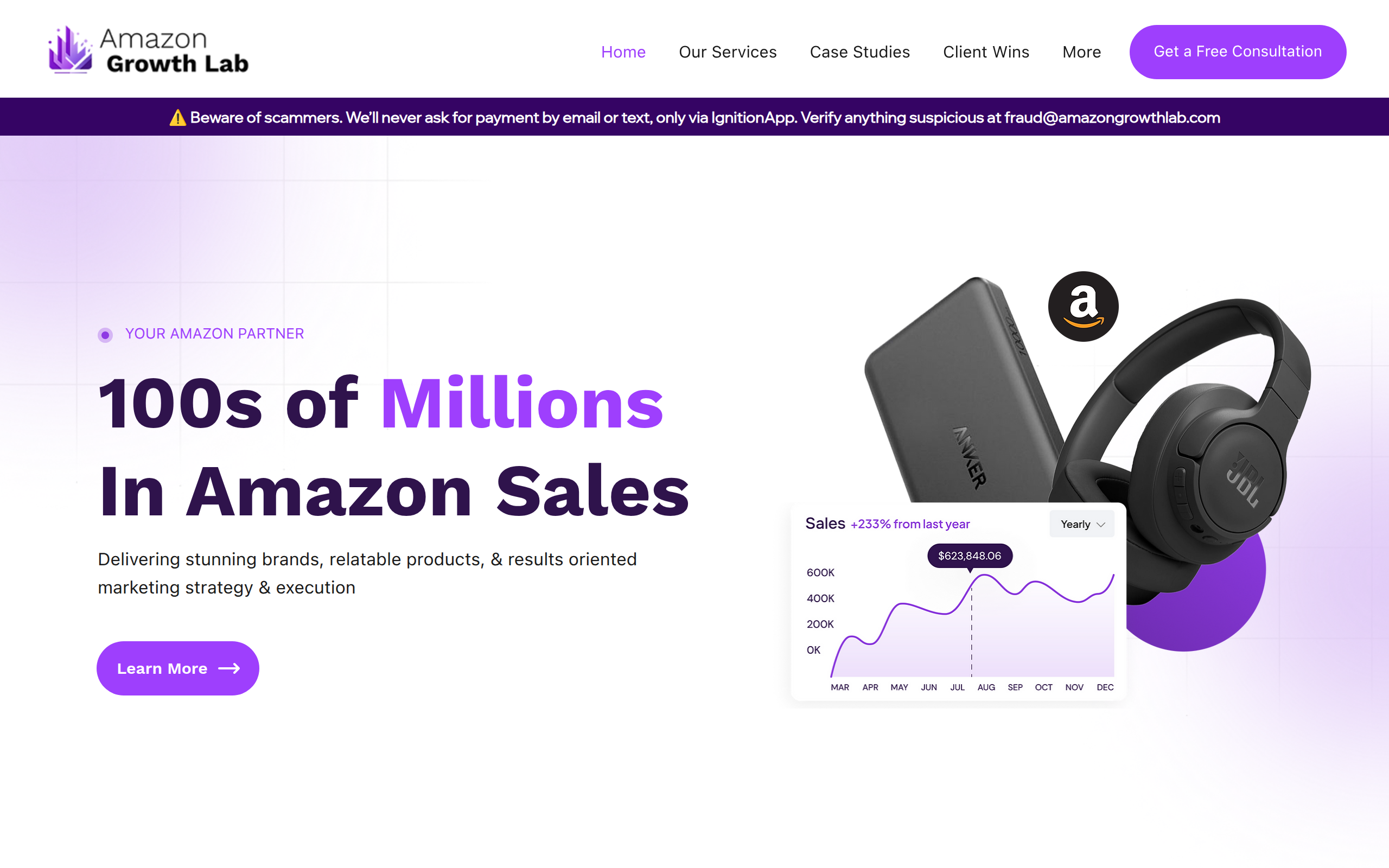 Amazon Growth Lab Screenshot