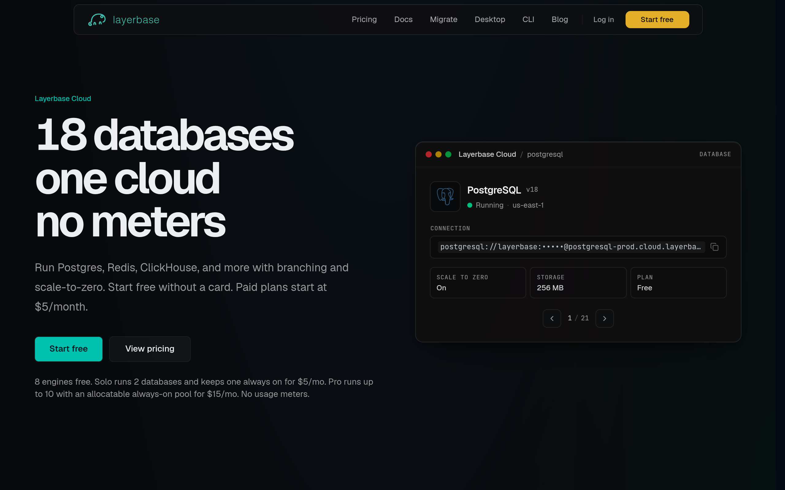 Layerbase screenshot, image 1