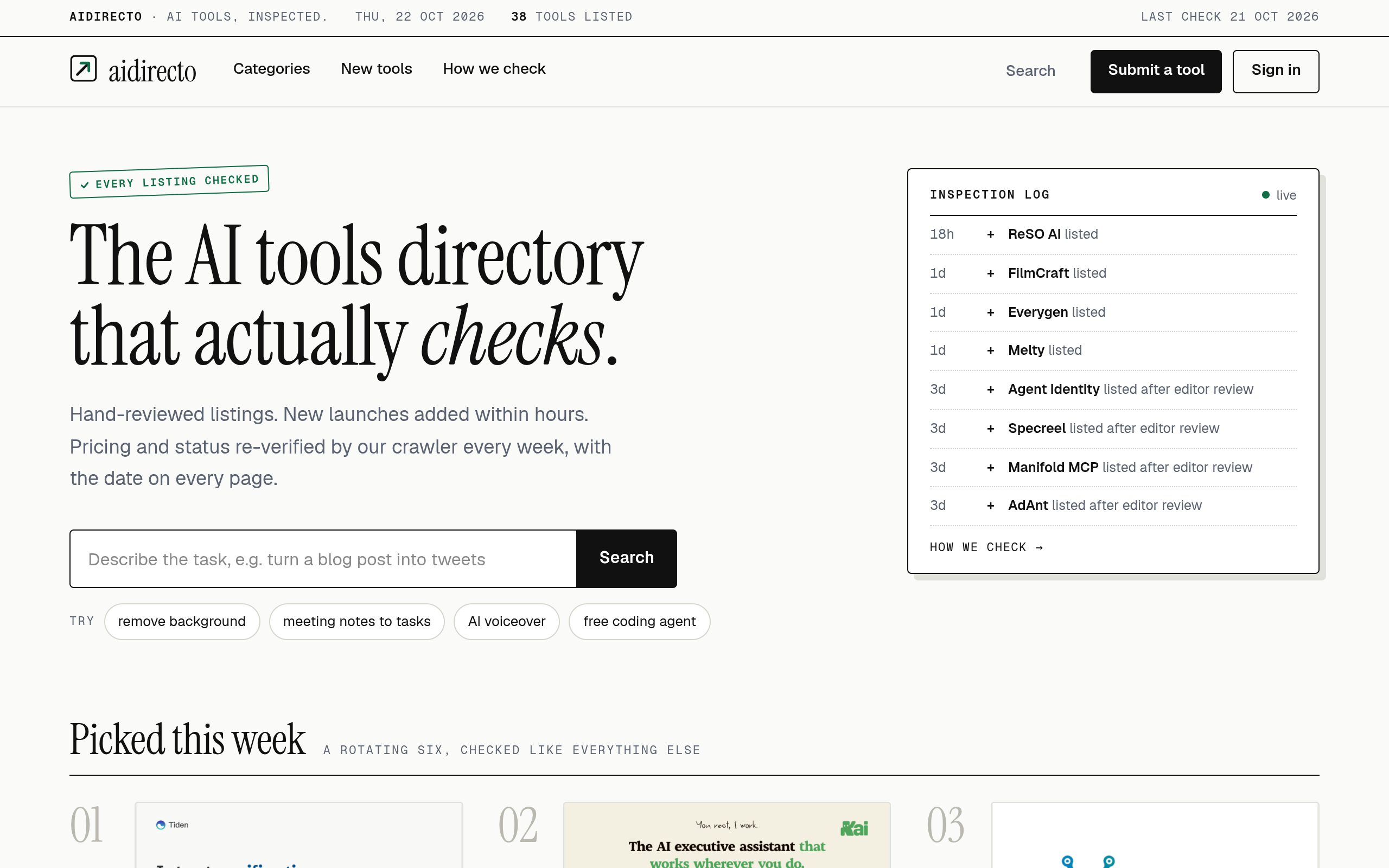 aidirecto screenshot