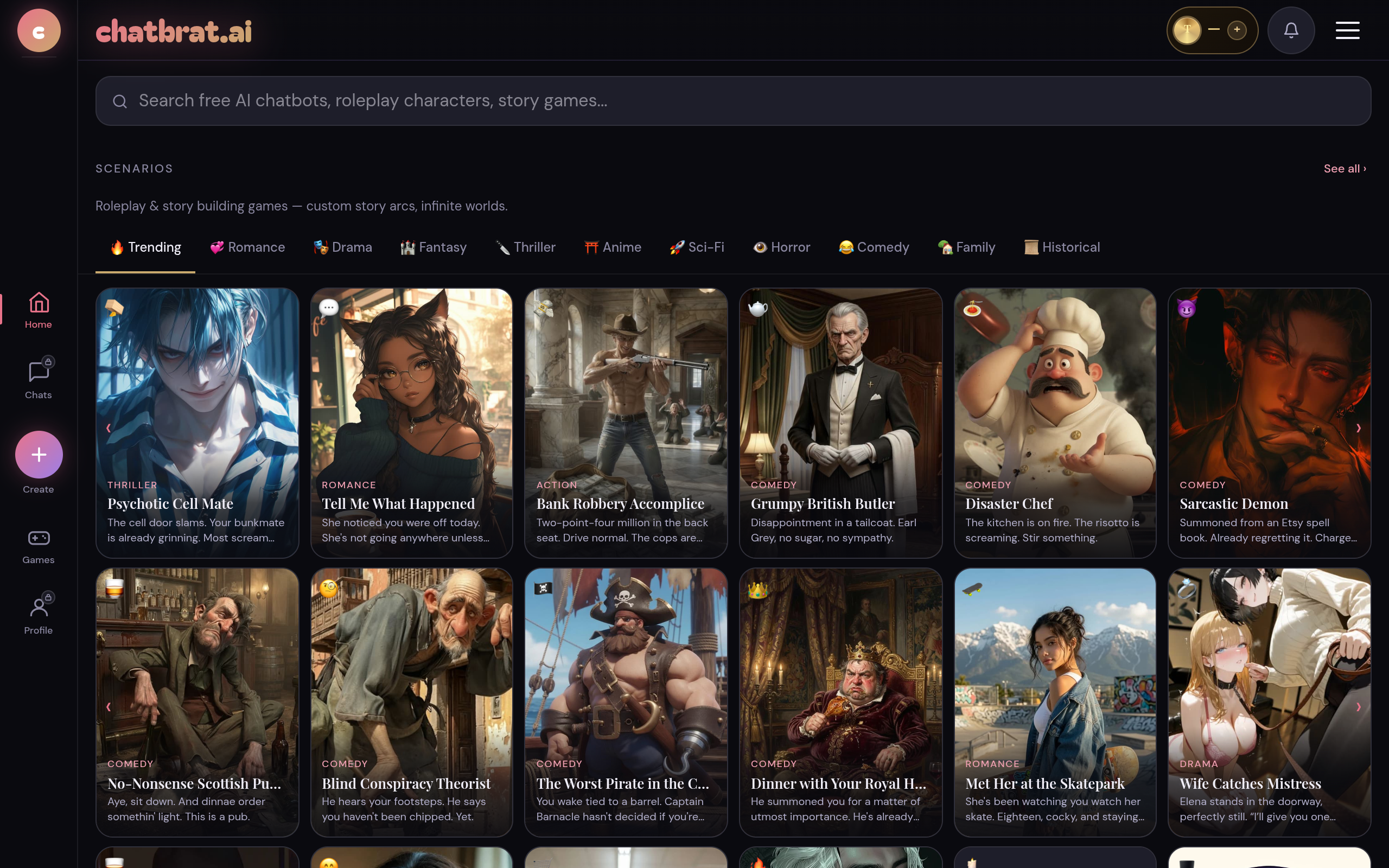ChatBrat AI screenshot, image 1