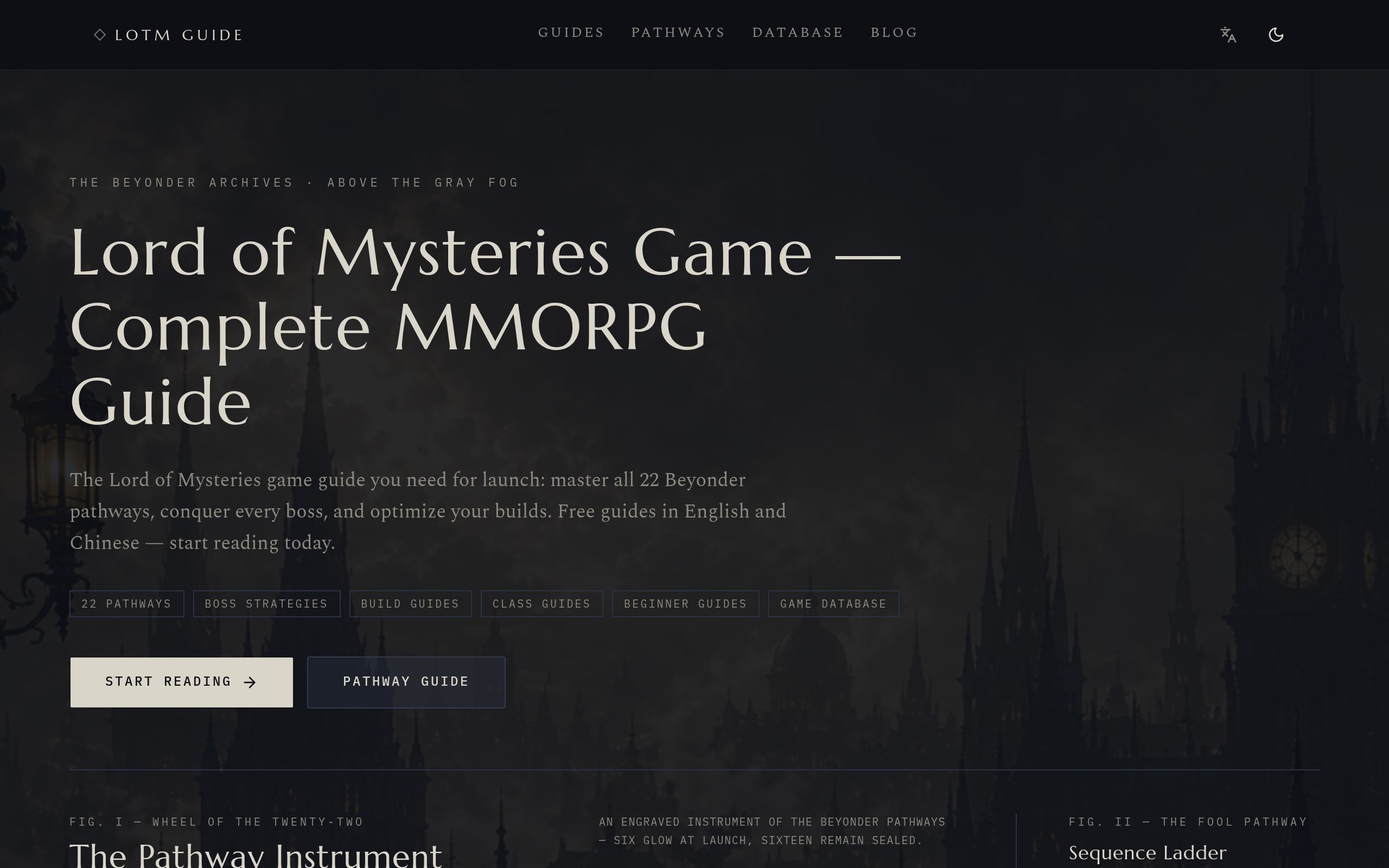 LOTM Guide screenshot, image 1