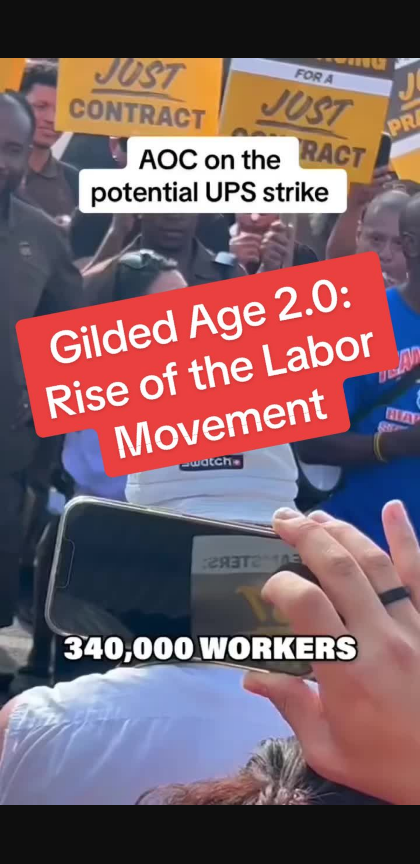 Gilded Age vs. Today's Labor Movement: Fact-Checking the Claims