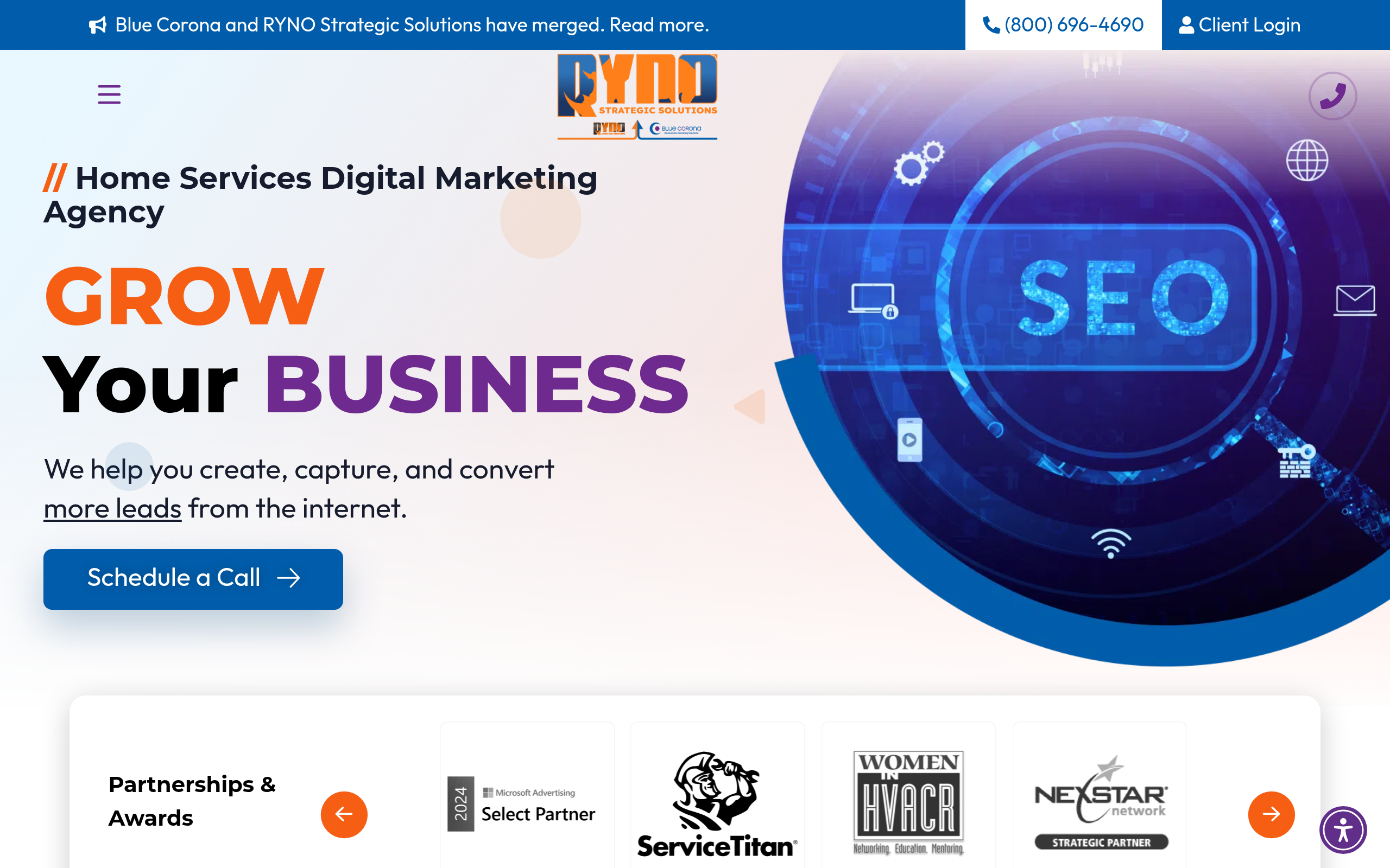 Blue Corona Screenshot