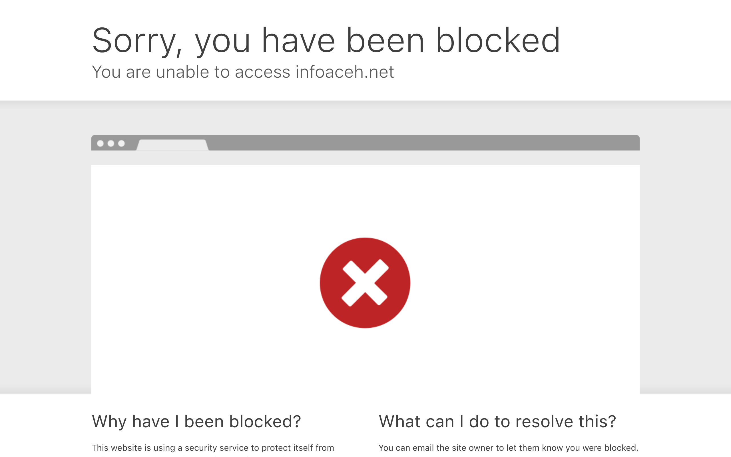 Screenshot of infoaceh.net