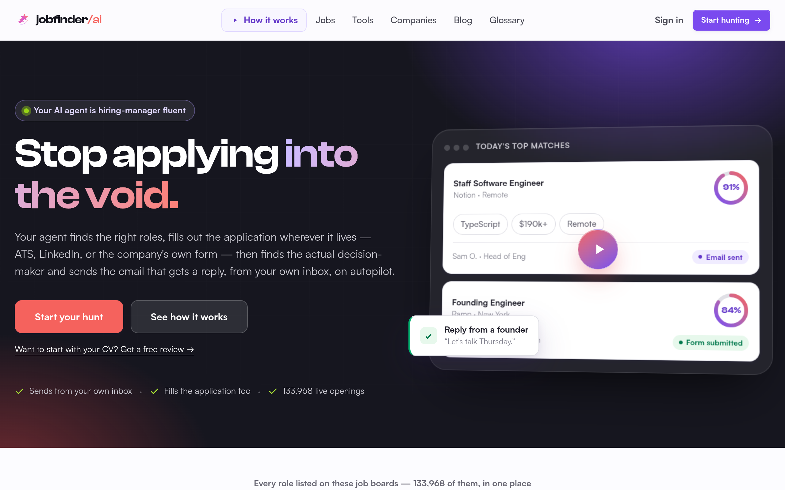 jobfinder-ai screenshot