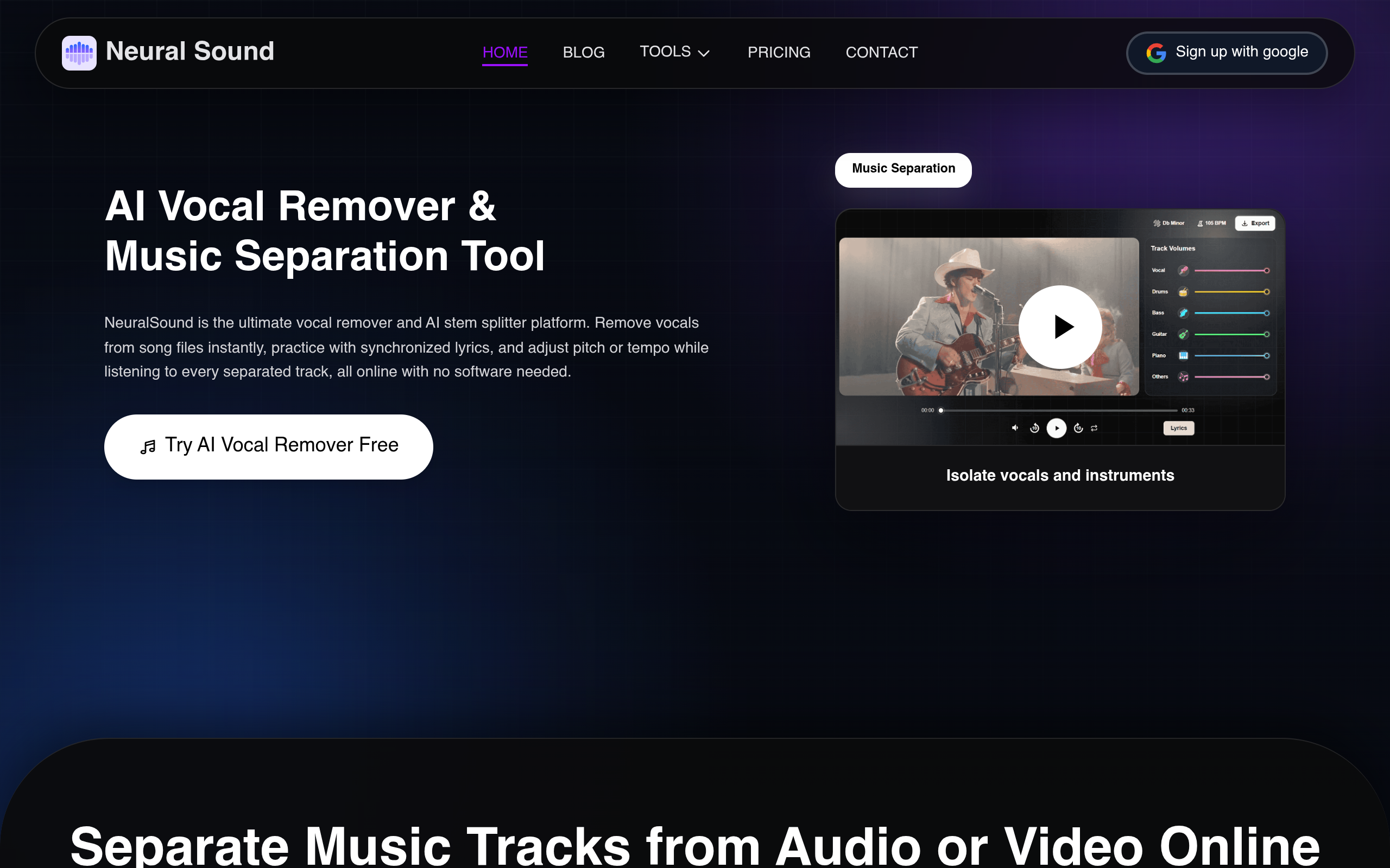 Neural Sound screenshot, image 1