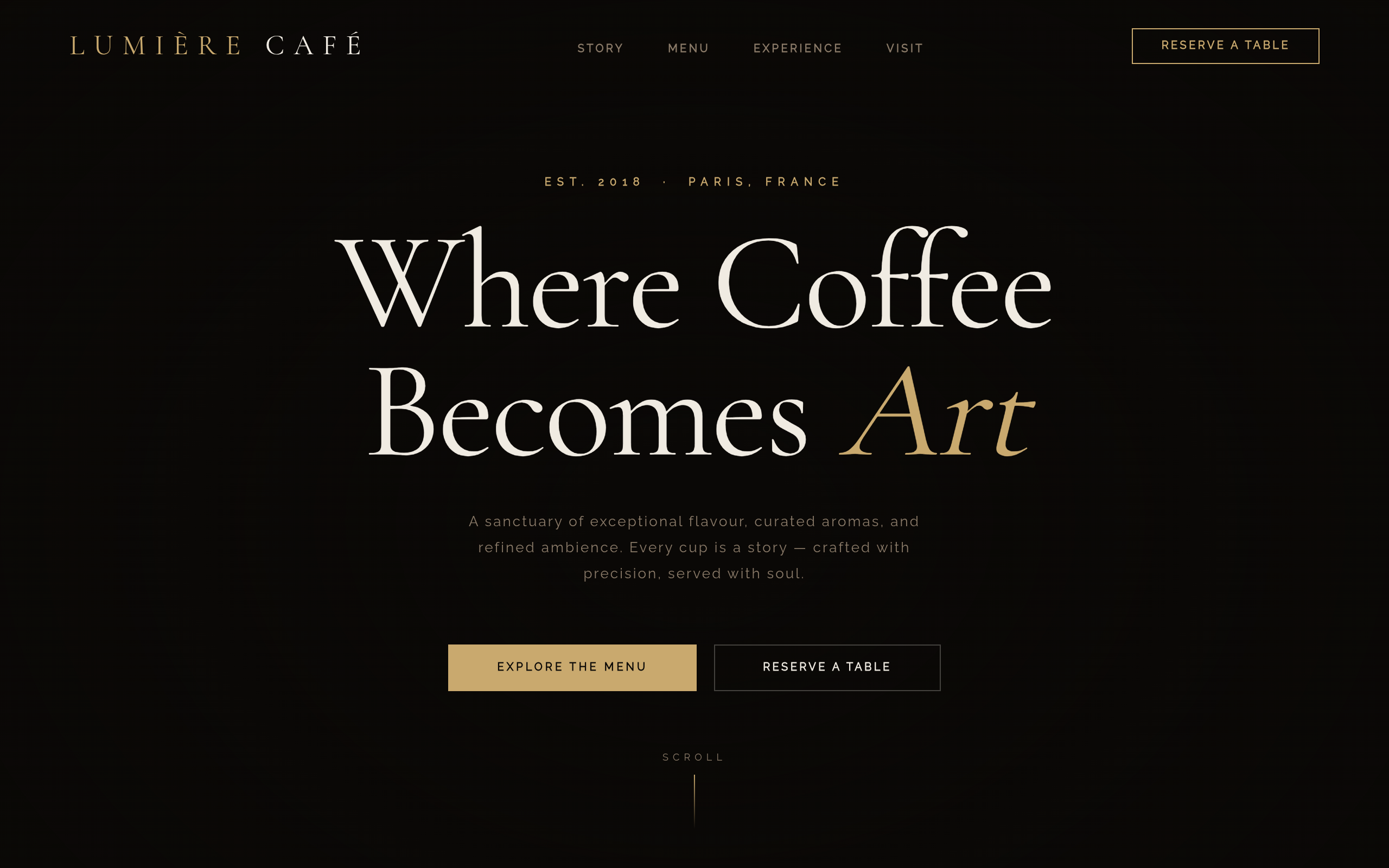 Cafe Lumiera screenshot