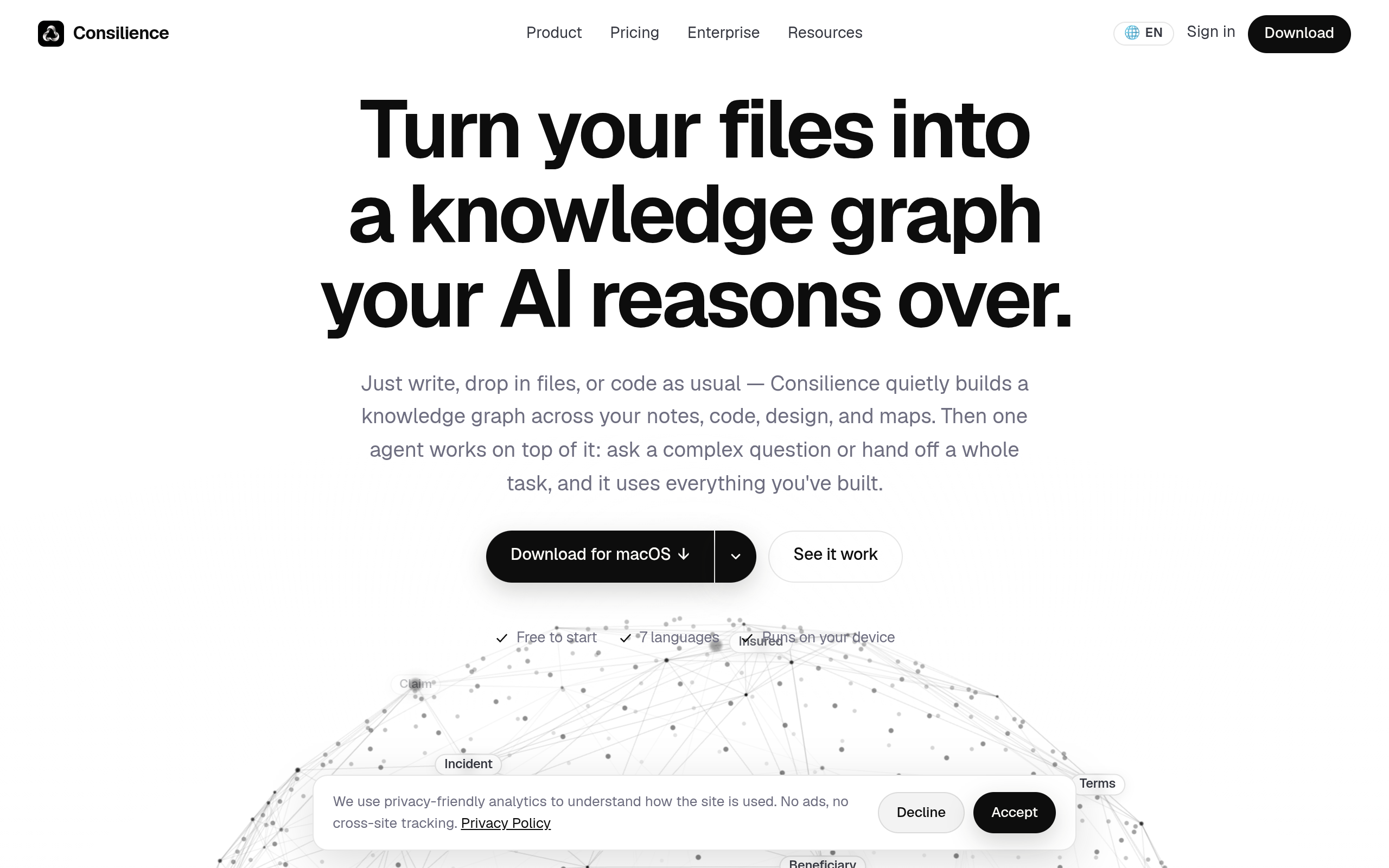 Consilience screenshot – image 1