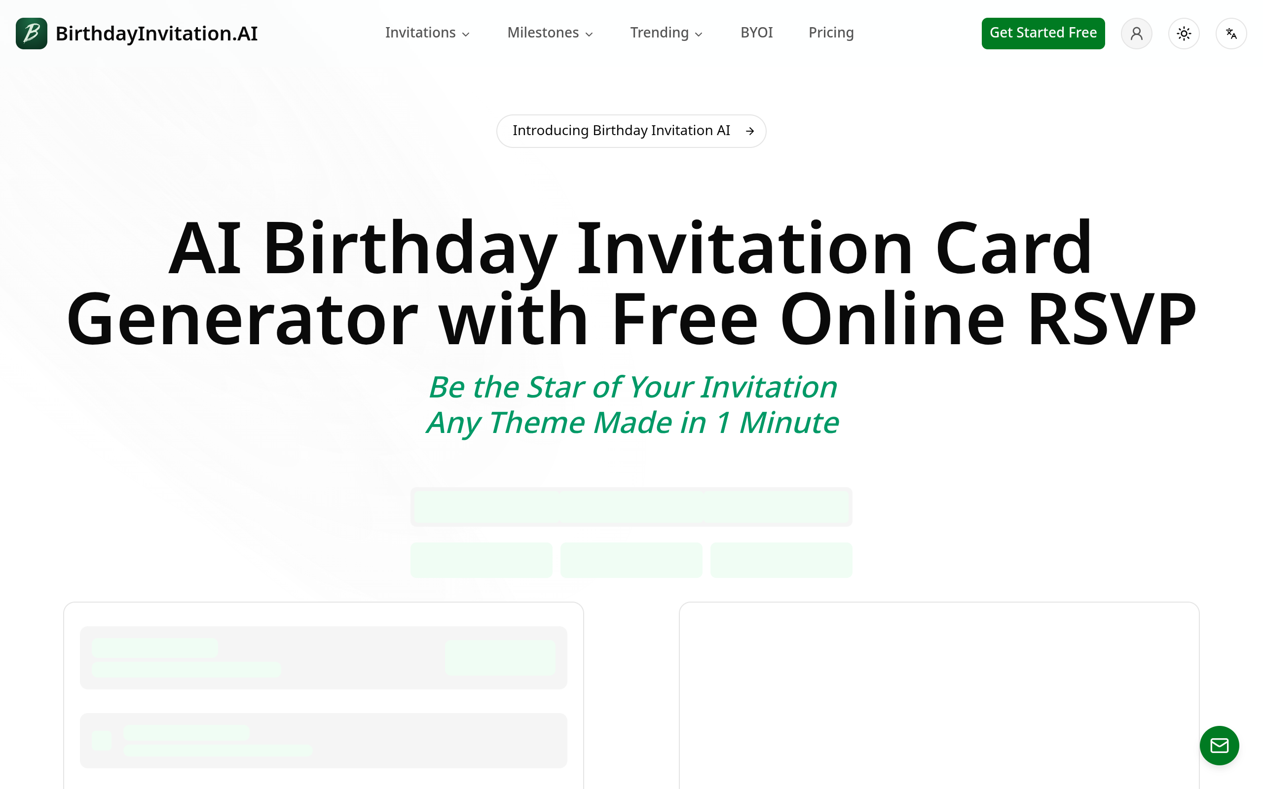 BirthdayInvitation.AI screenshot, image 1