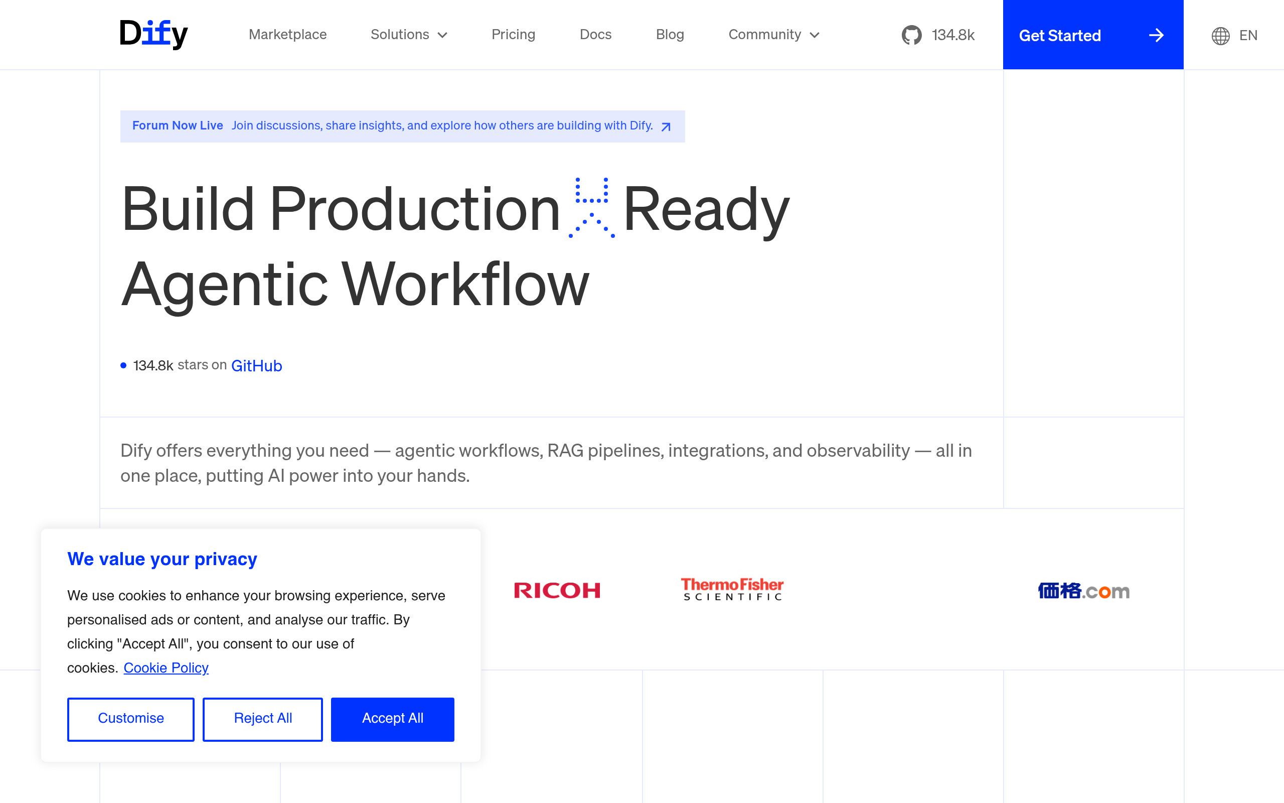 Dify Cloud screenshot