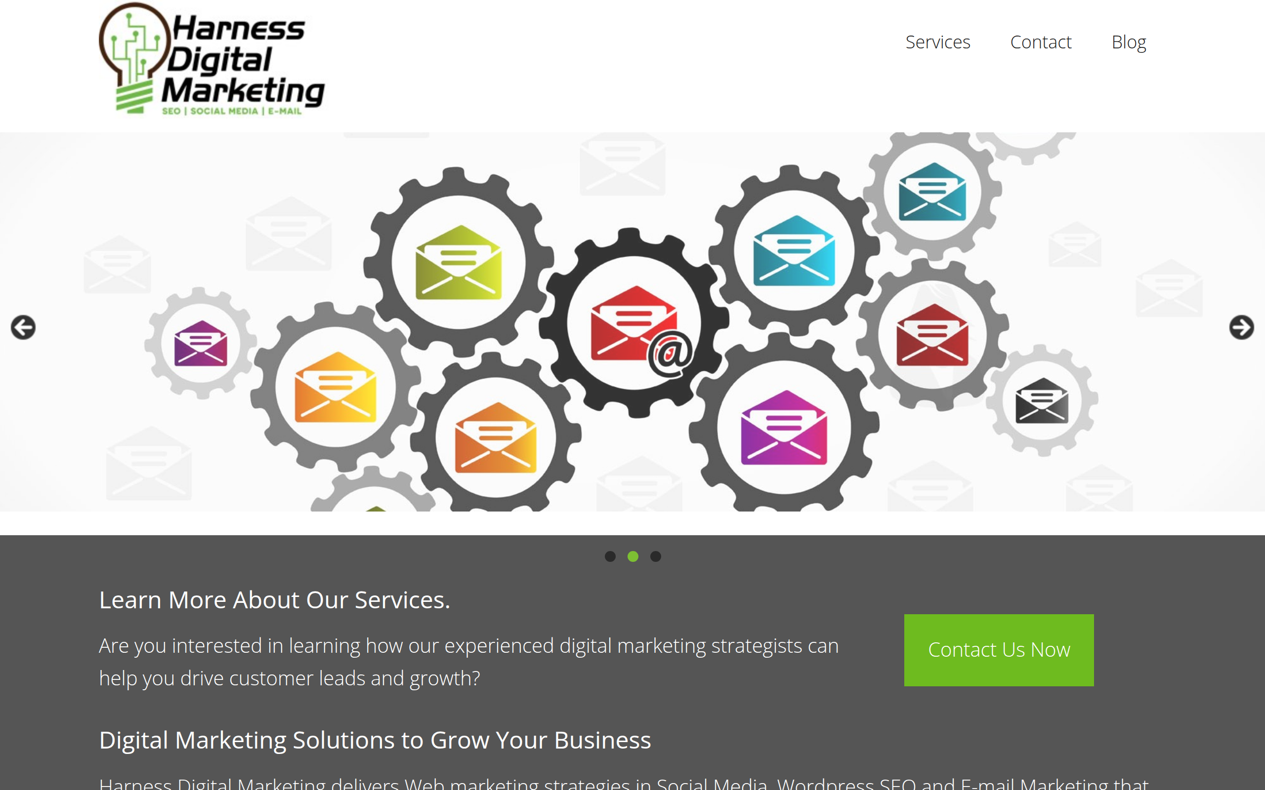 Harness Digital Marketing Screenshot