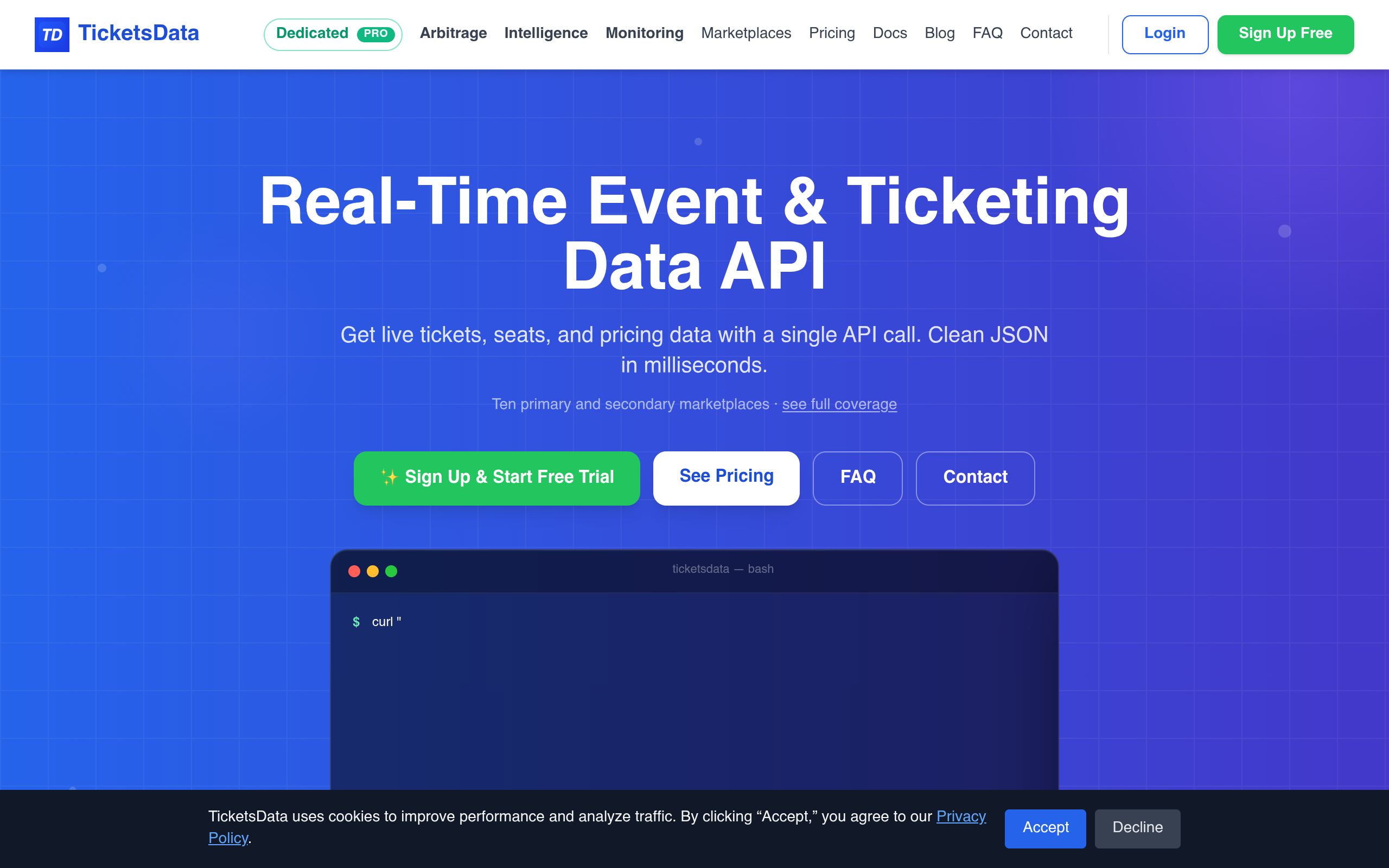 TicketsData screenshot