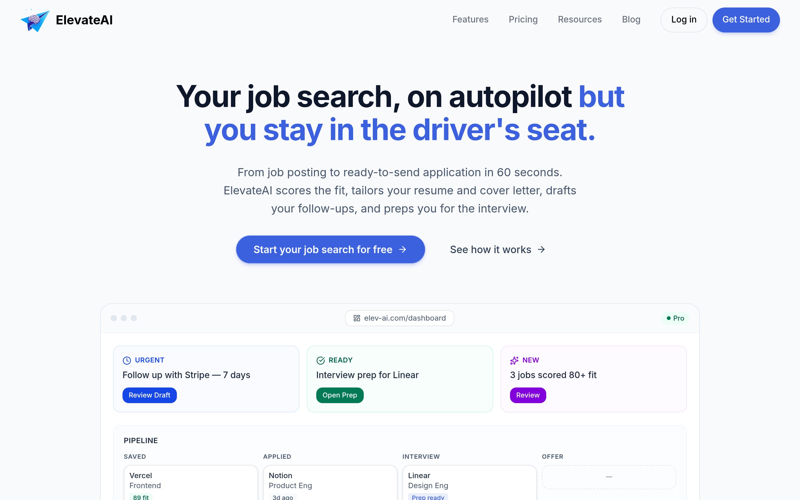 ElevateAI screenshot – image 1