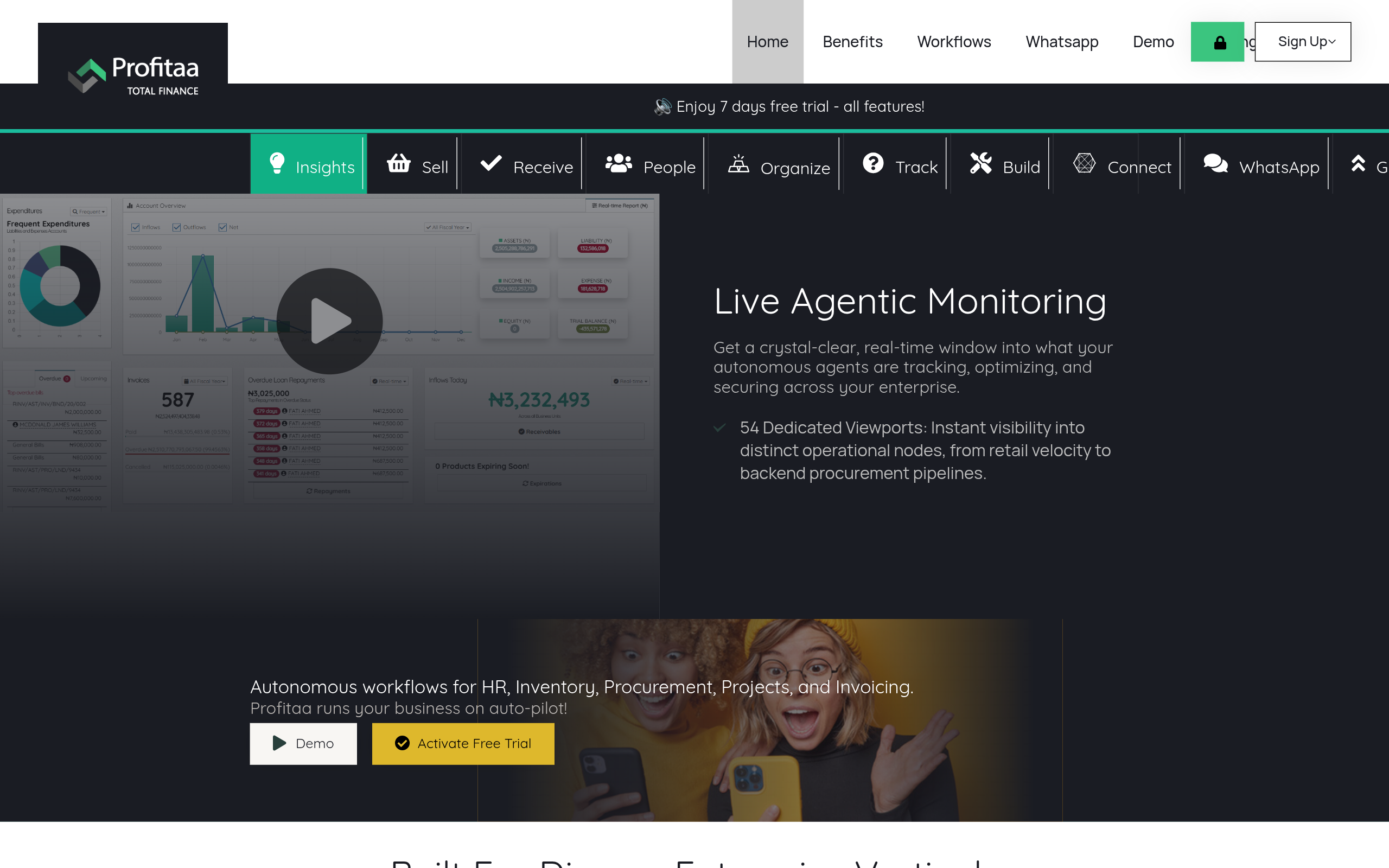 Profitaa screenshot – image 1