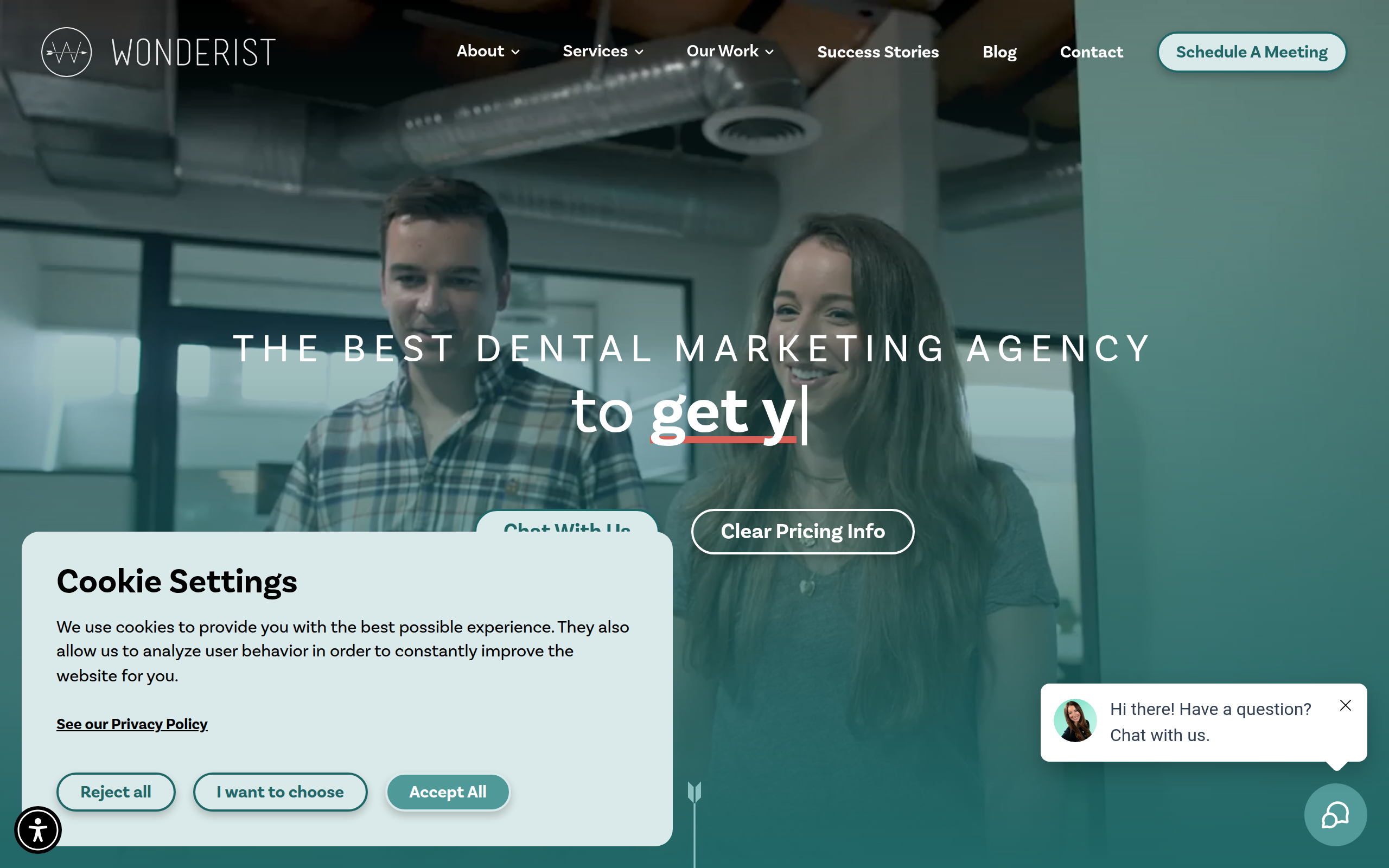 Wonderist Agency Screenshot