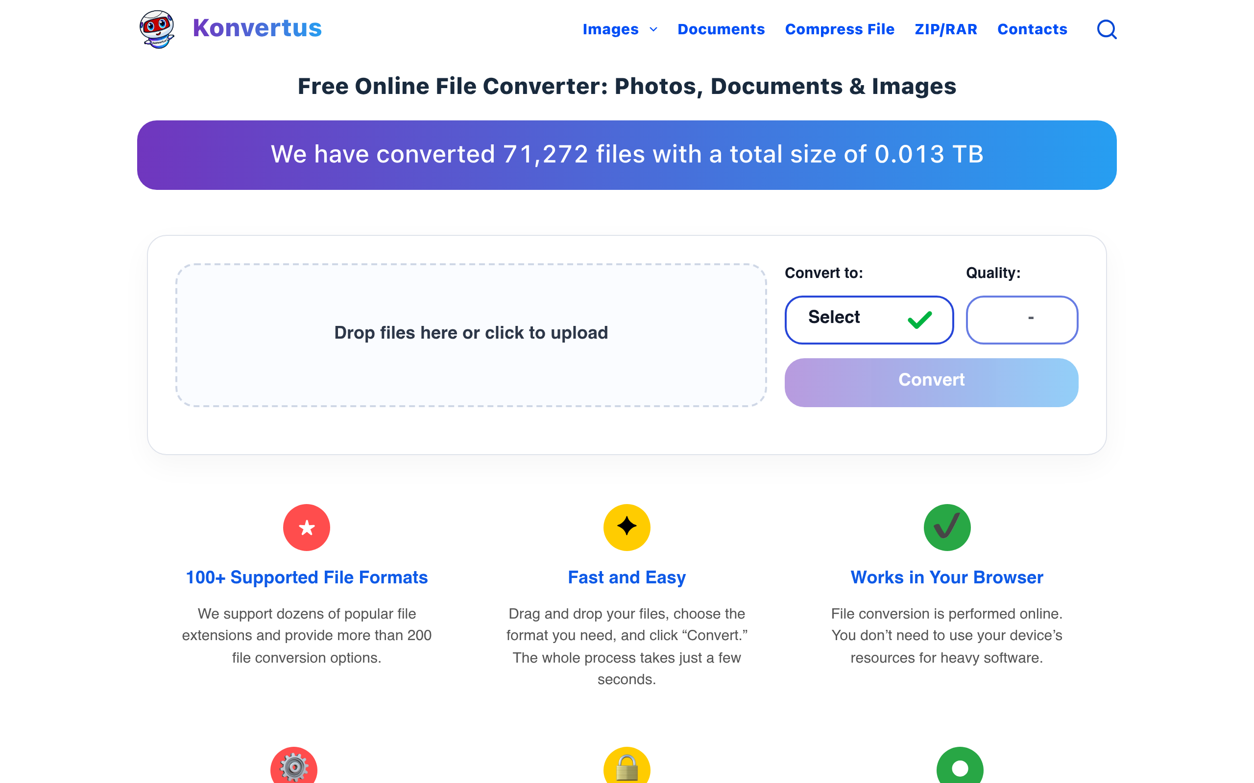 Konvertus screenshot