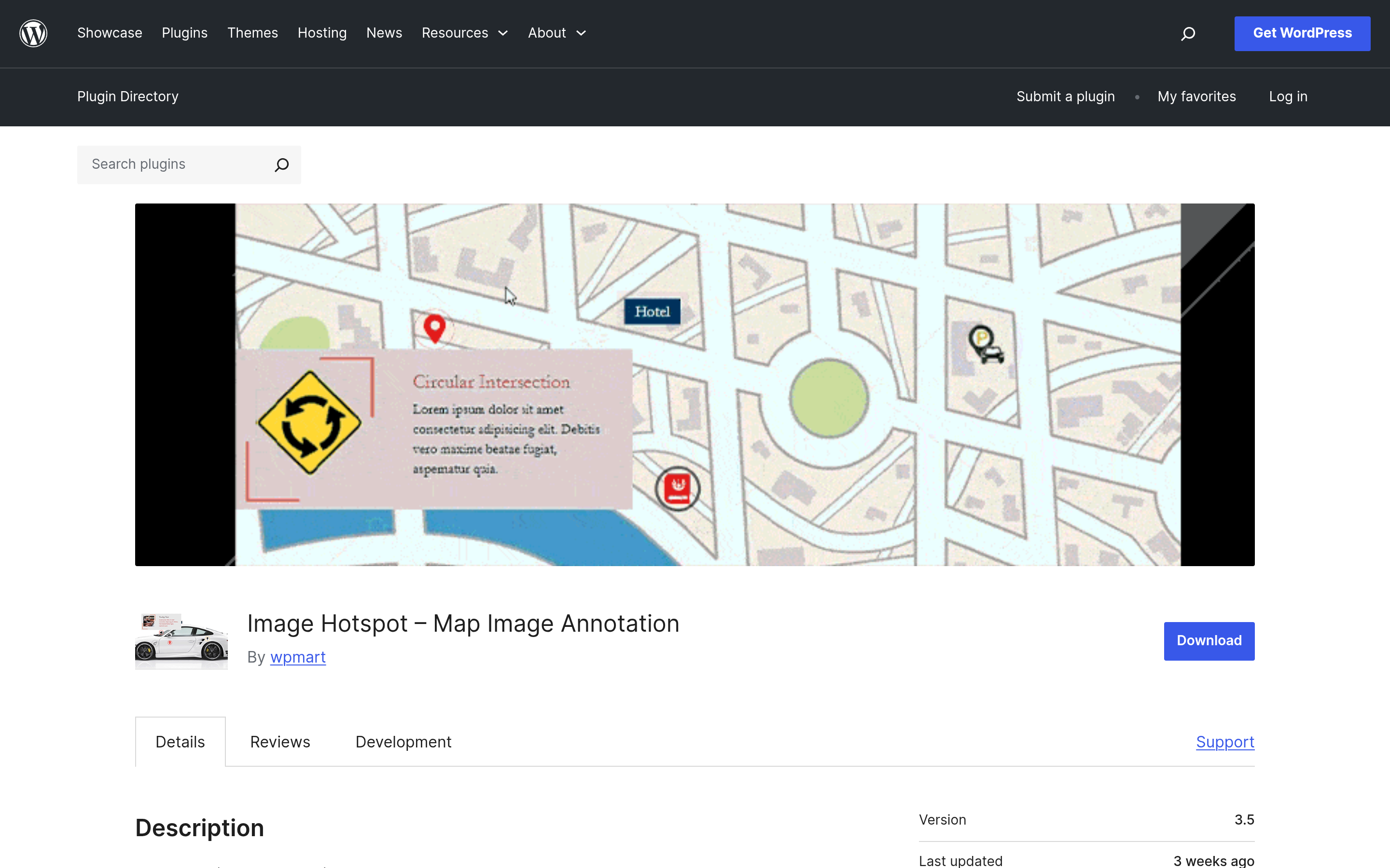 Image Hotspot Map Image Annotation plugin page on WordPress.org