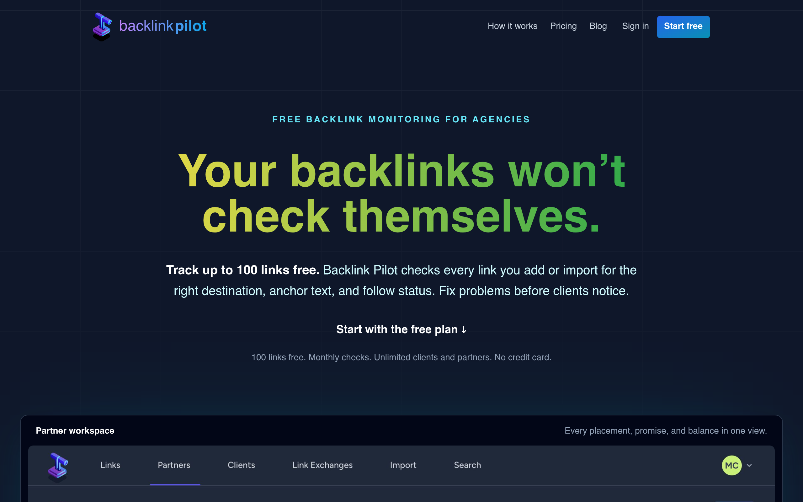 Backlink Management Software for Agencies screenshot, image 1