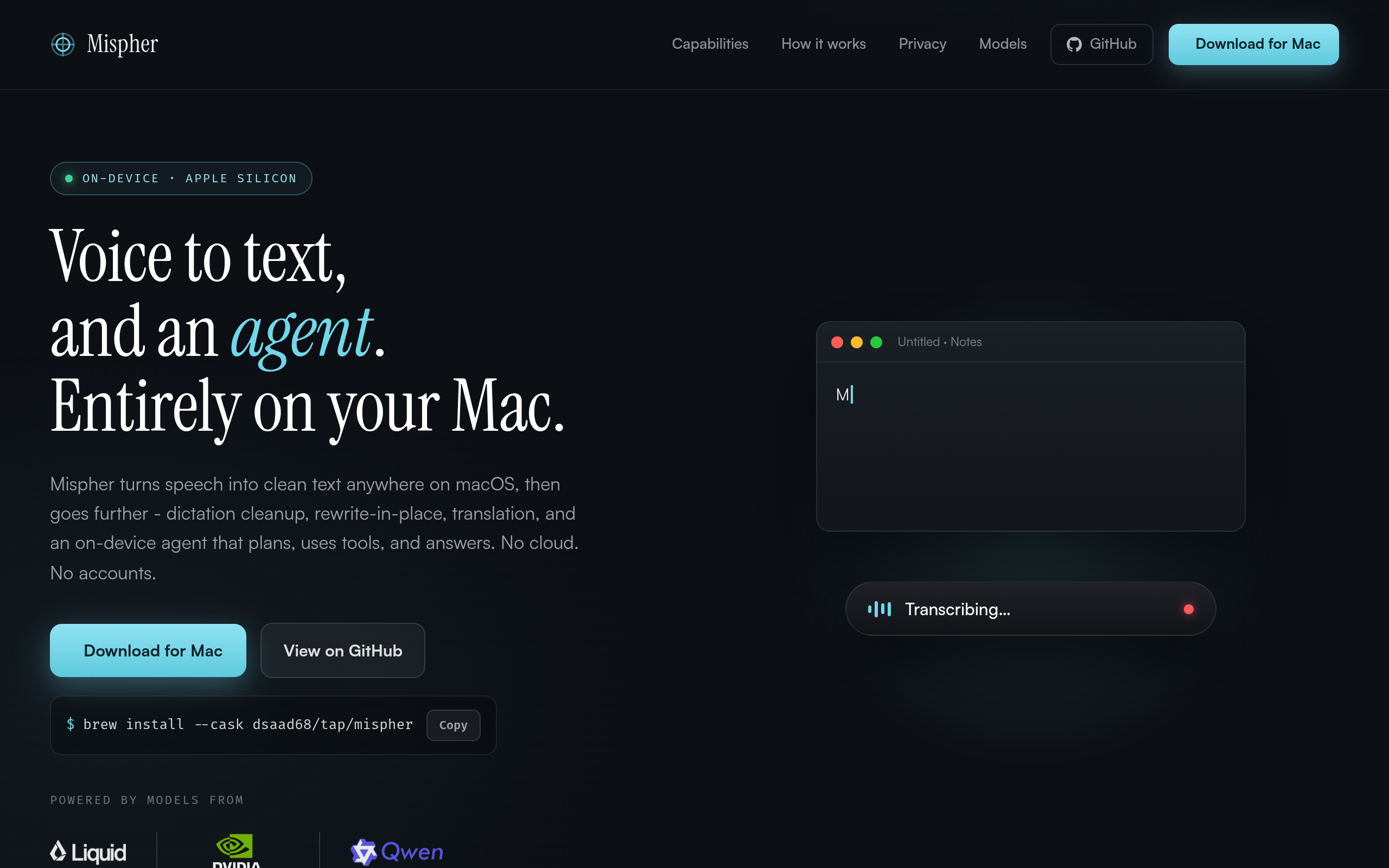 Mispher screenshot – image 1