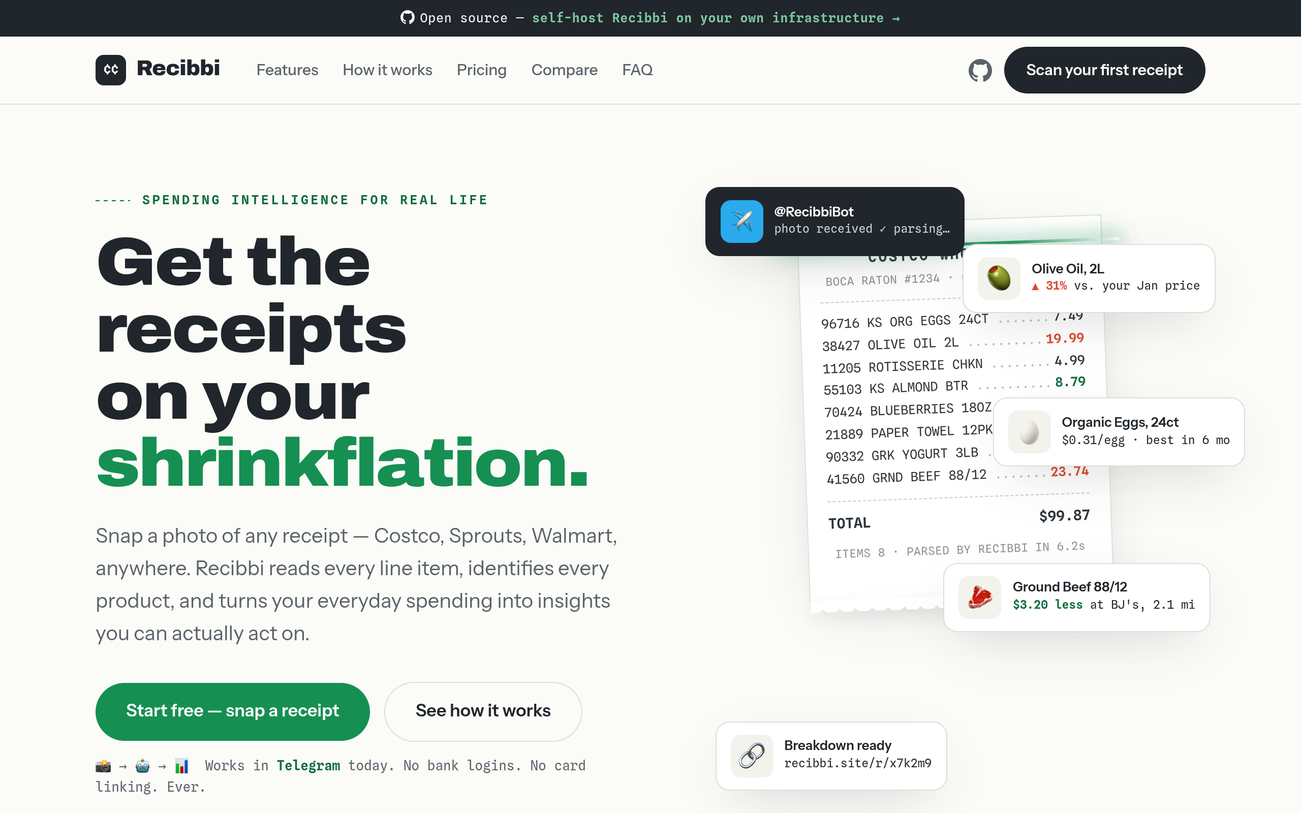 Recibbi screenshot – image 1