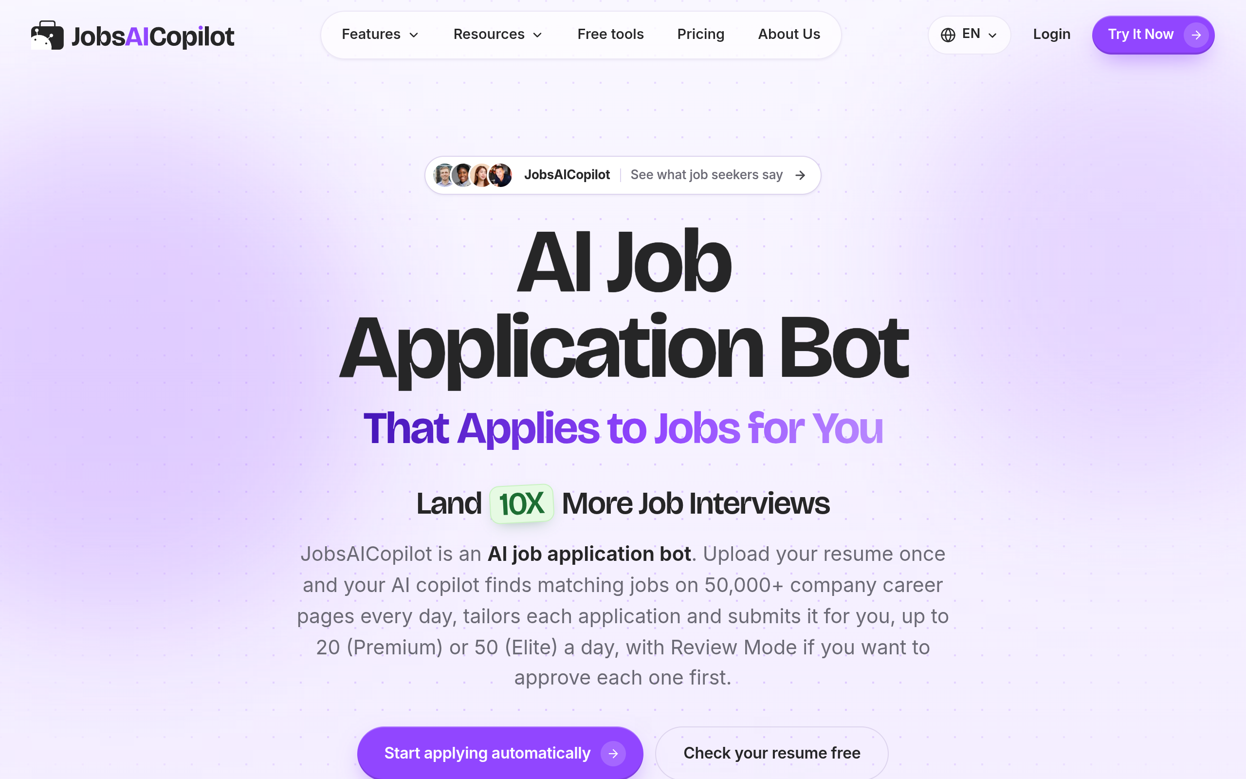 JobsAICopilot screenshot