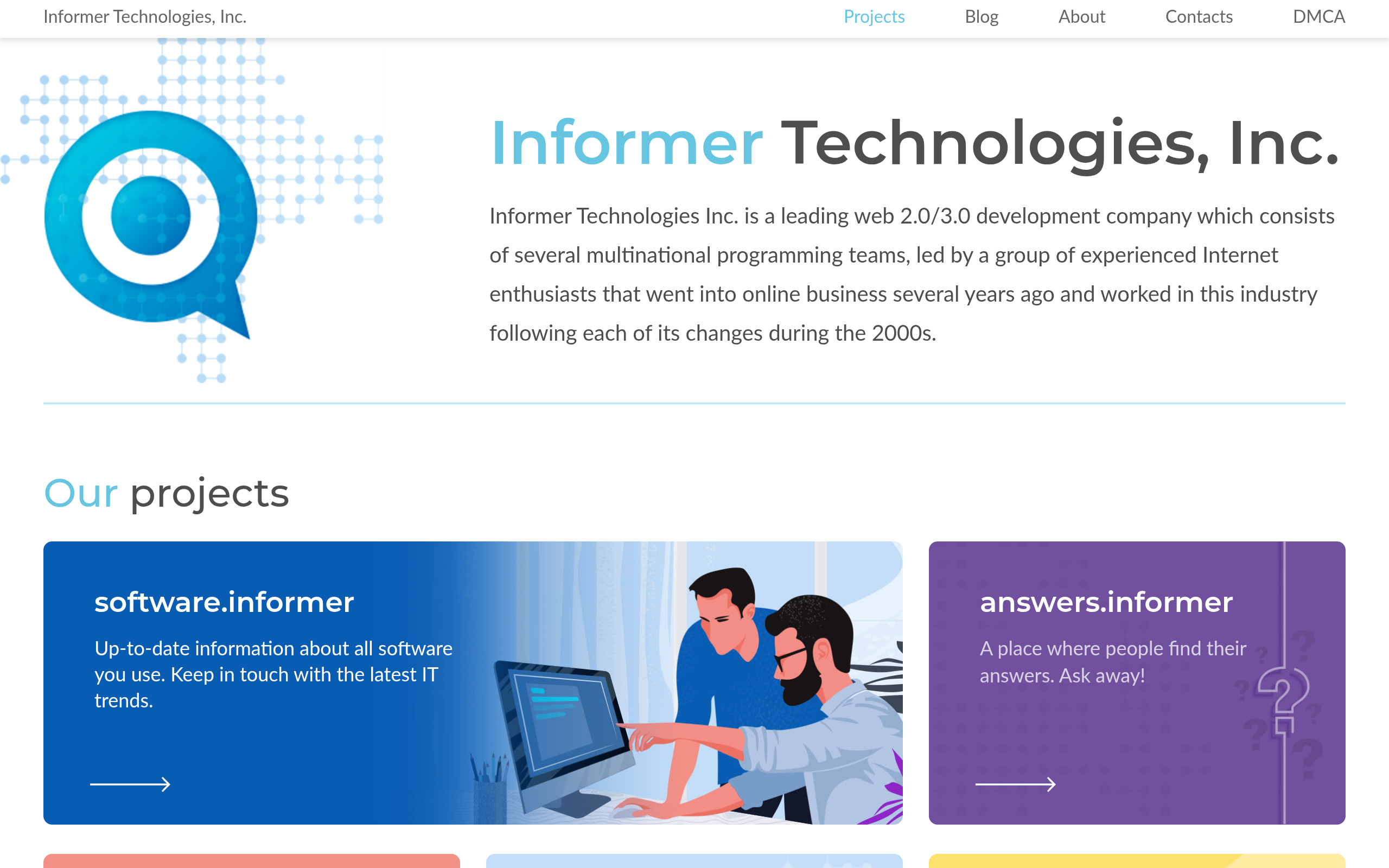 Screenshot of informer.com