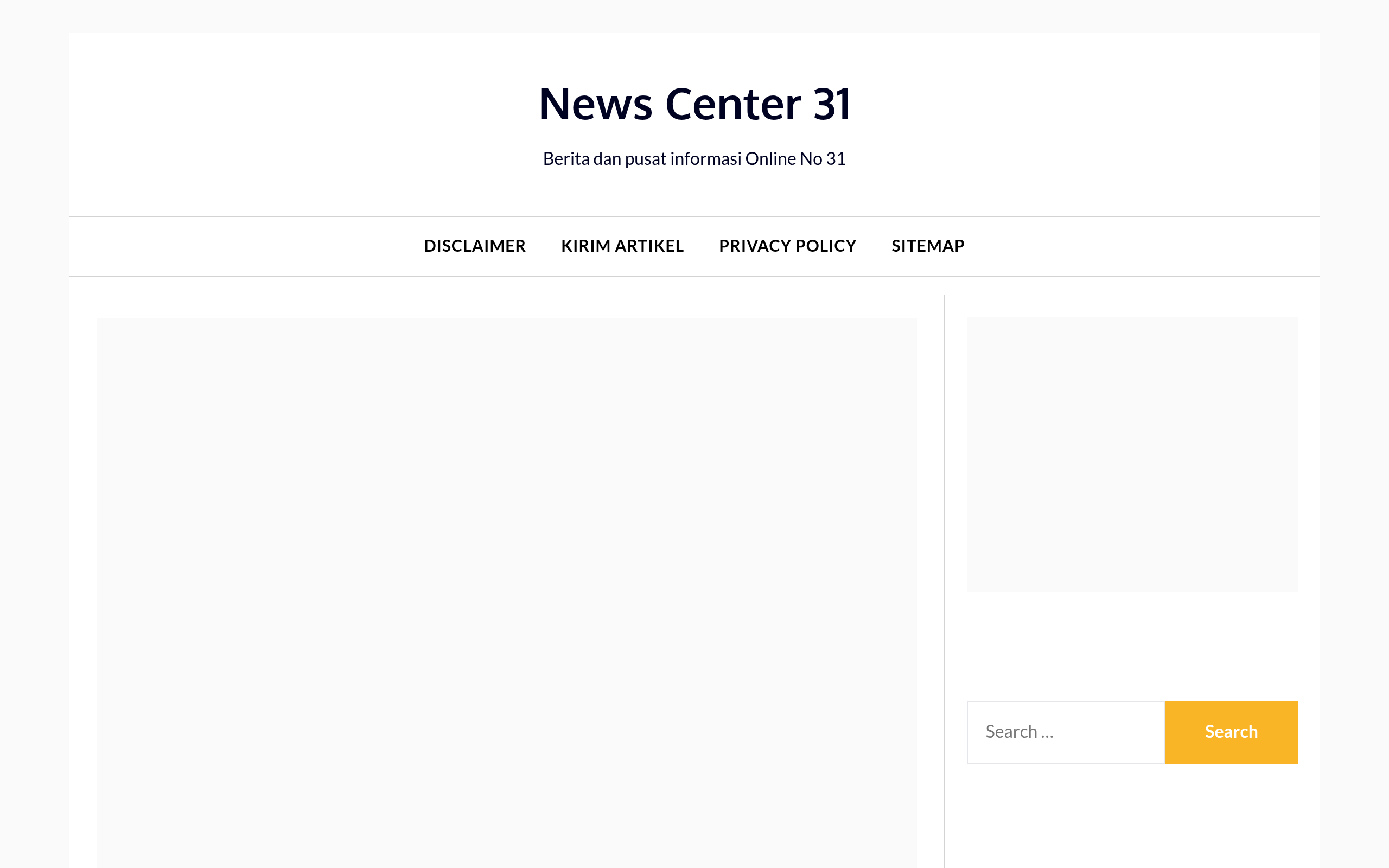 Screenshot of nc31.com