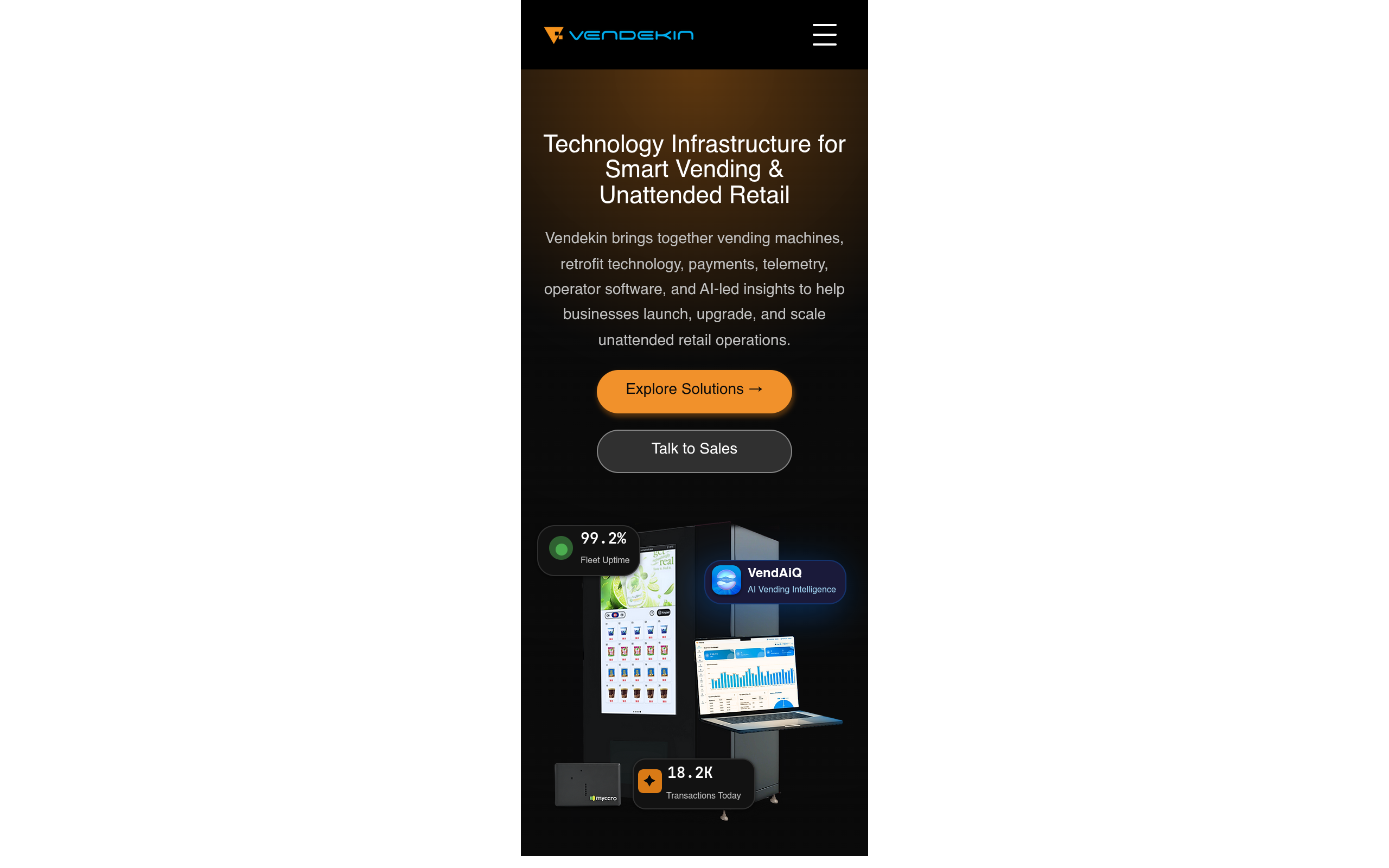 Vendekin | Vending and Unattended Retail screenshot, image 1