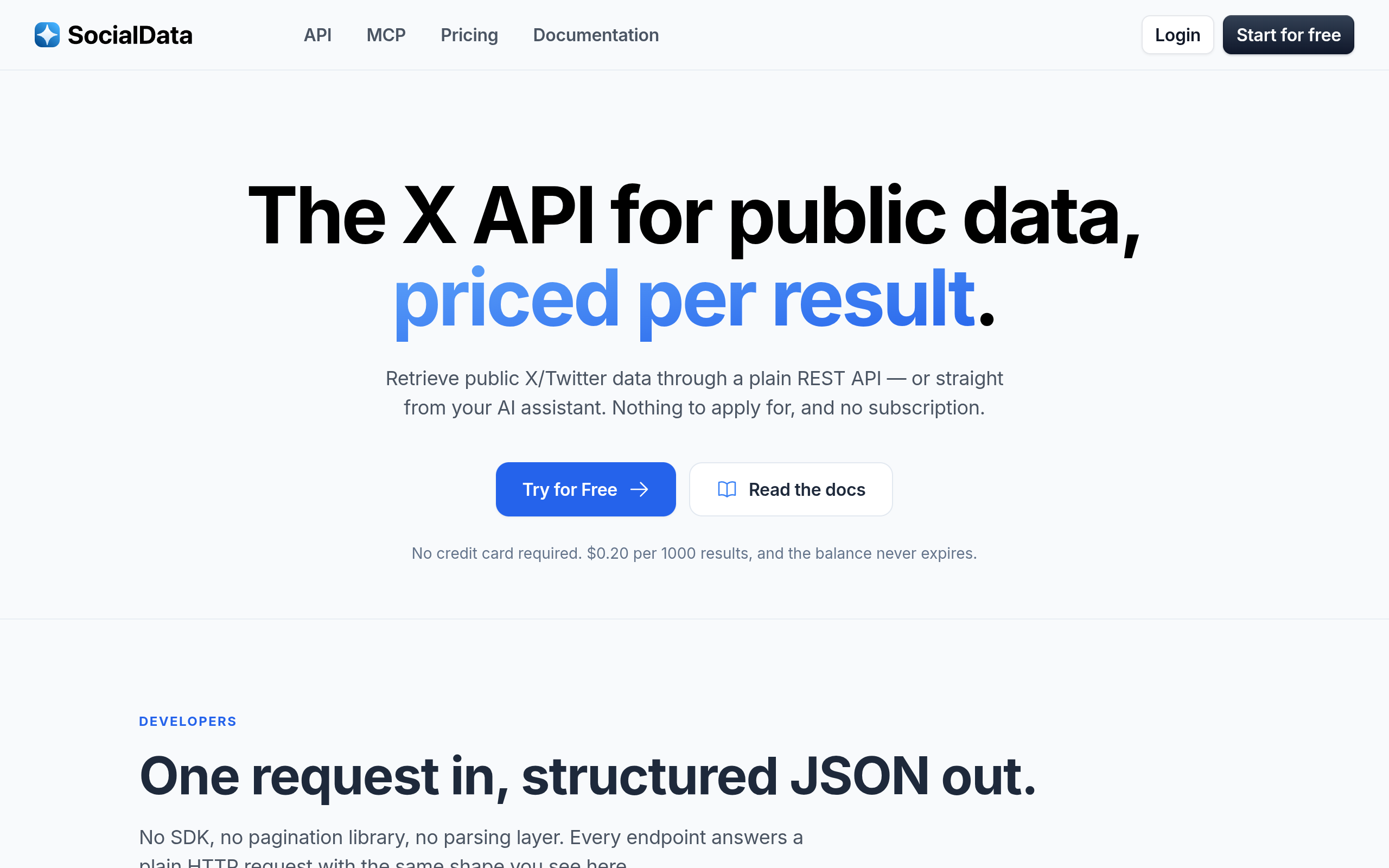 Twitter/X API for Public Data screenshot – image 1