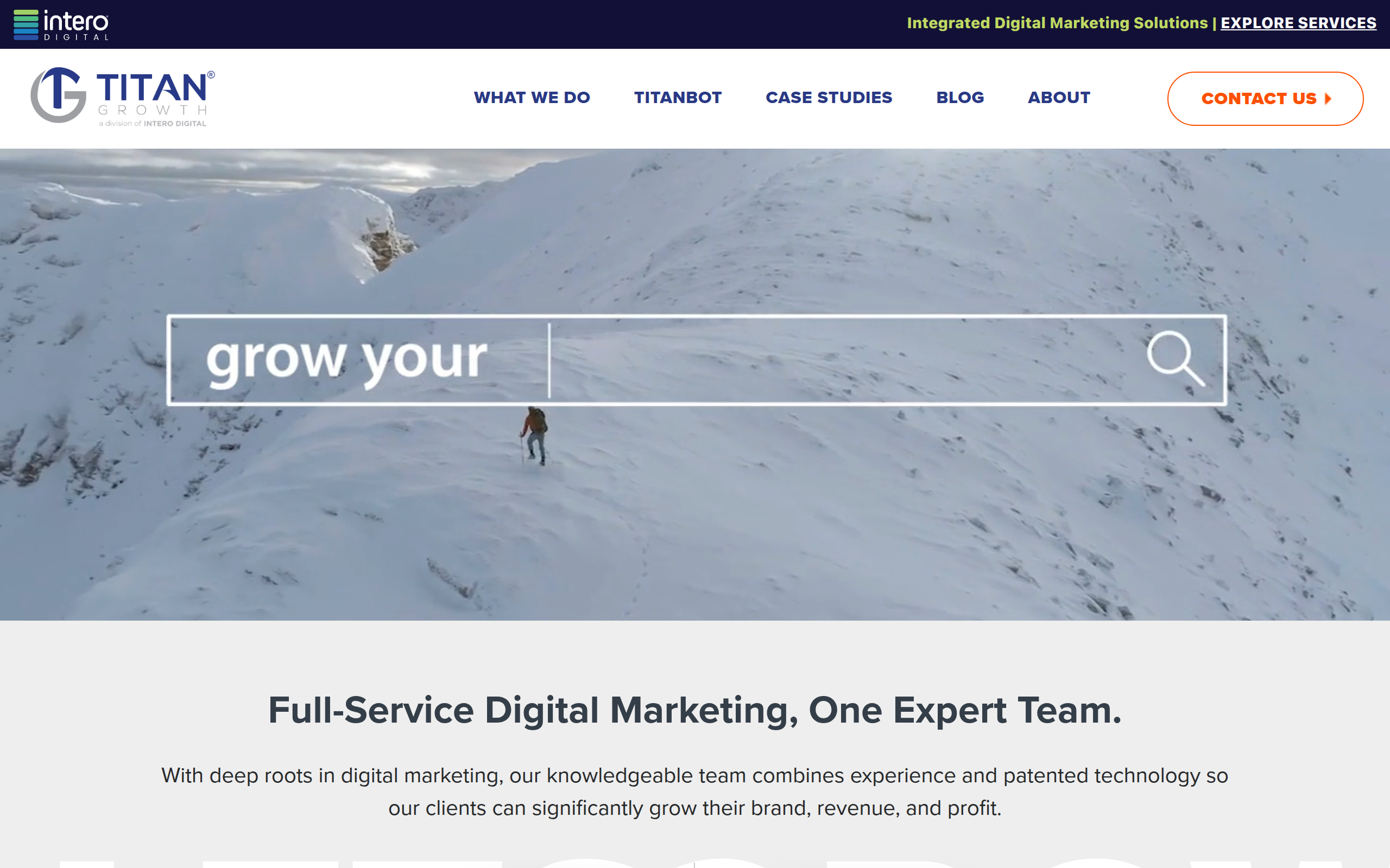 Titan Growth Screenshot