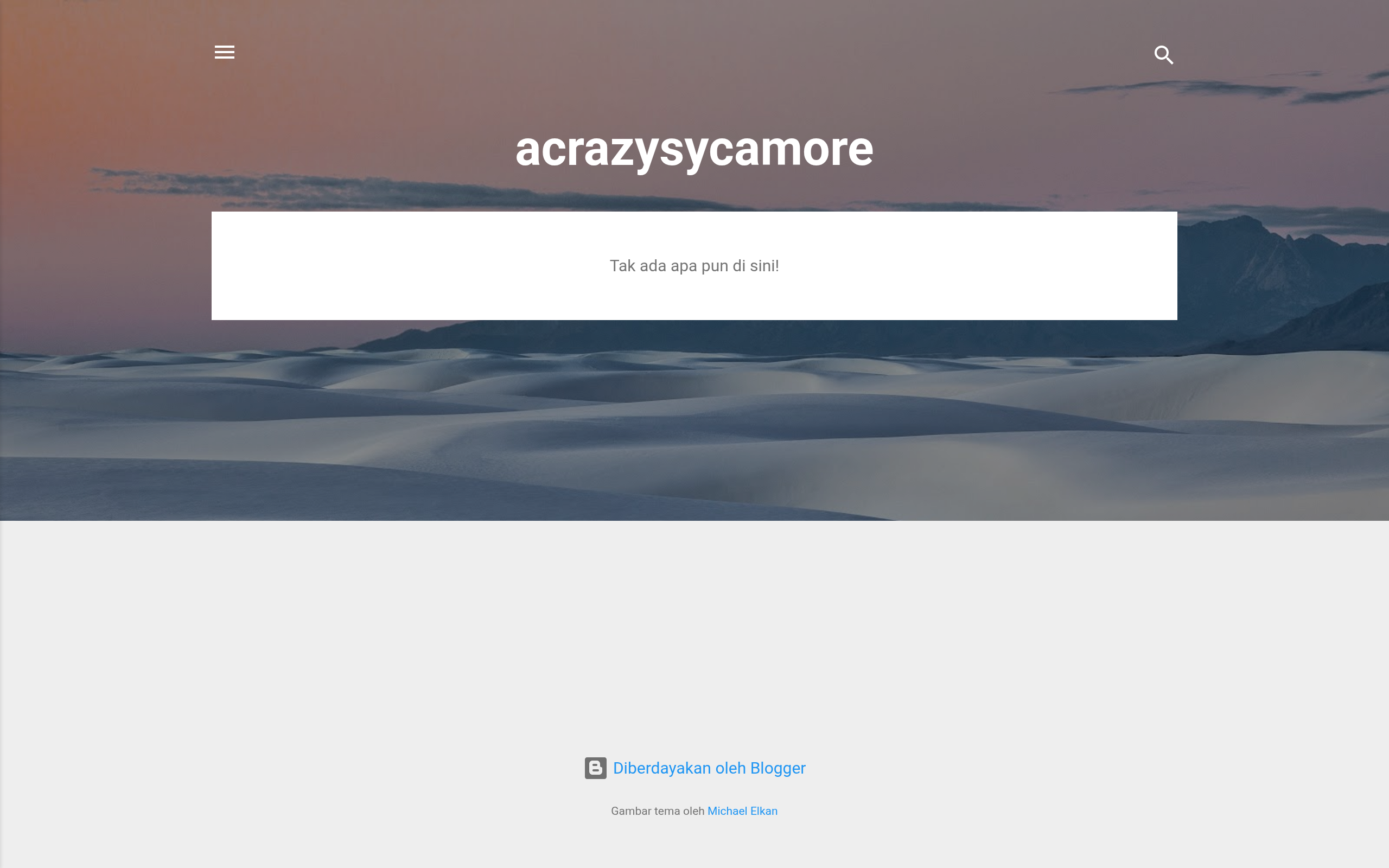 Screenshot of crazysycamore.blogspot.com