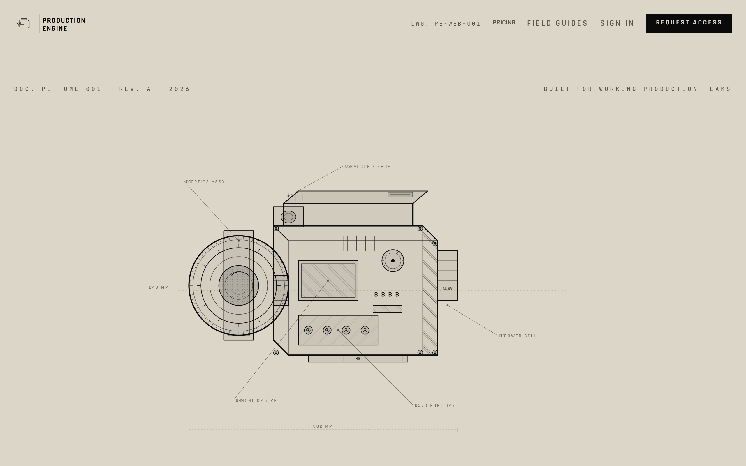 Production Engine screenshot