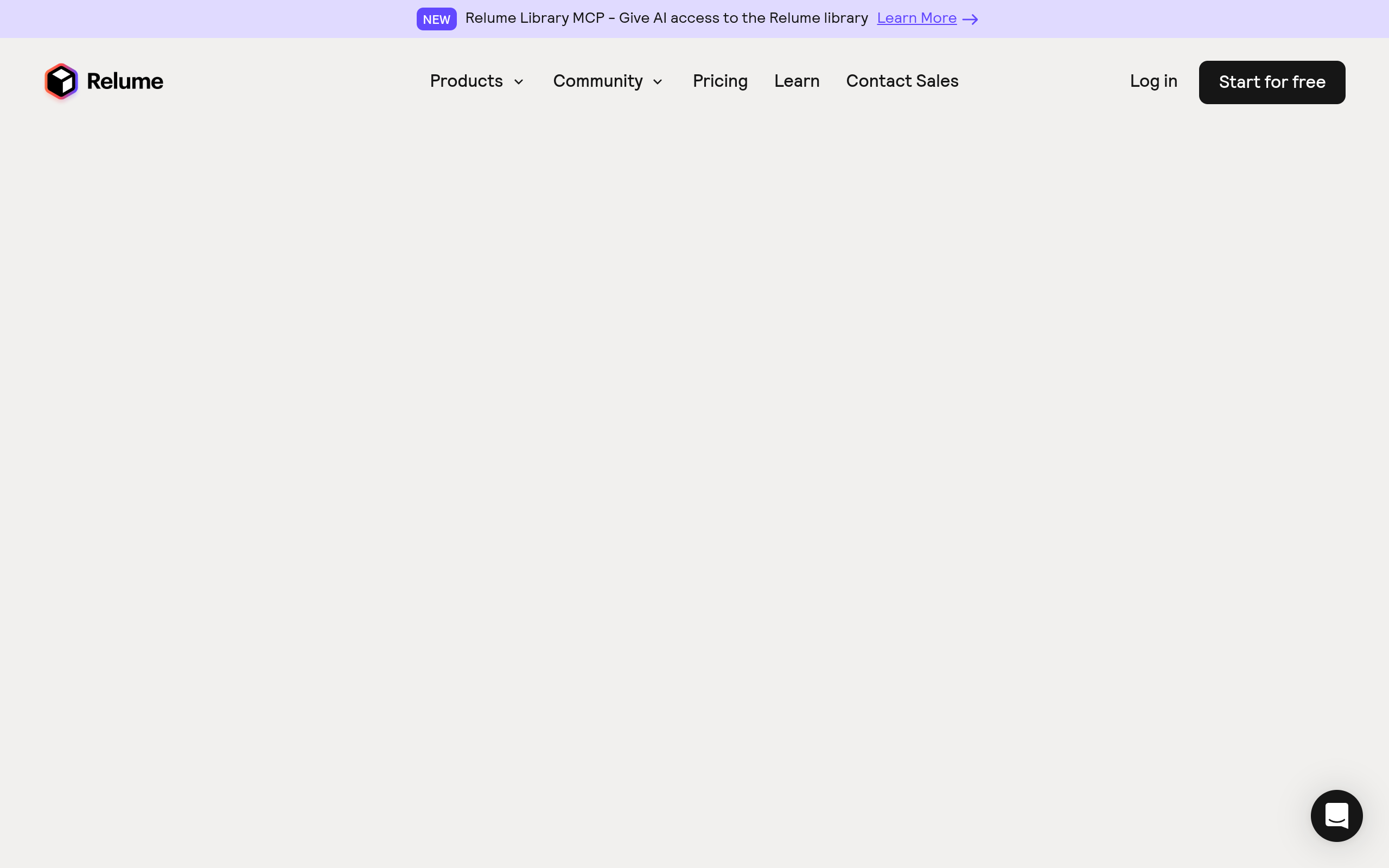 Relume 产品截图