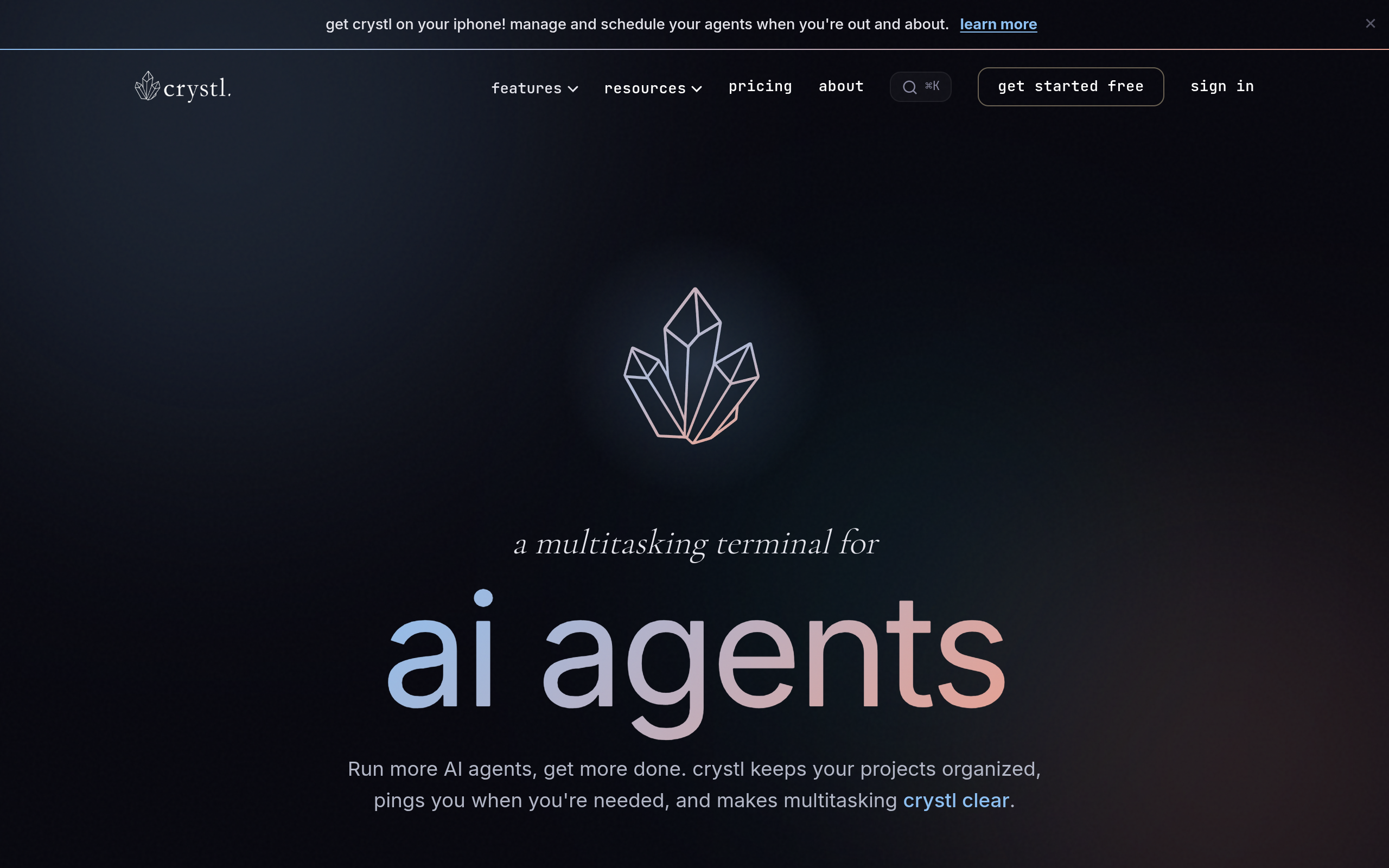 crystl screenshot – image 1