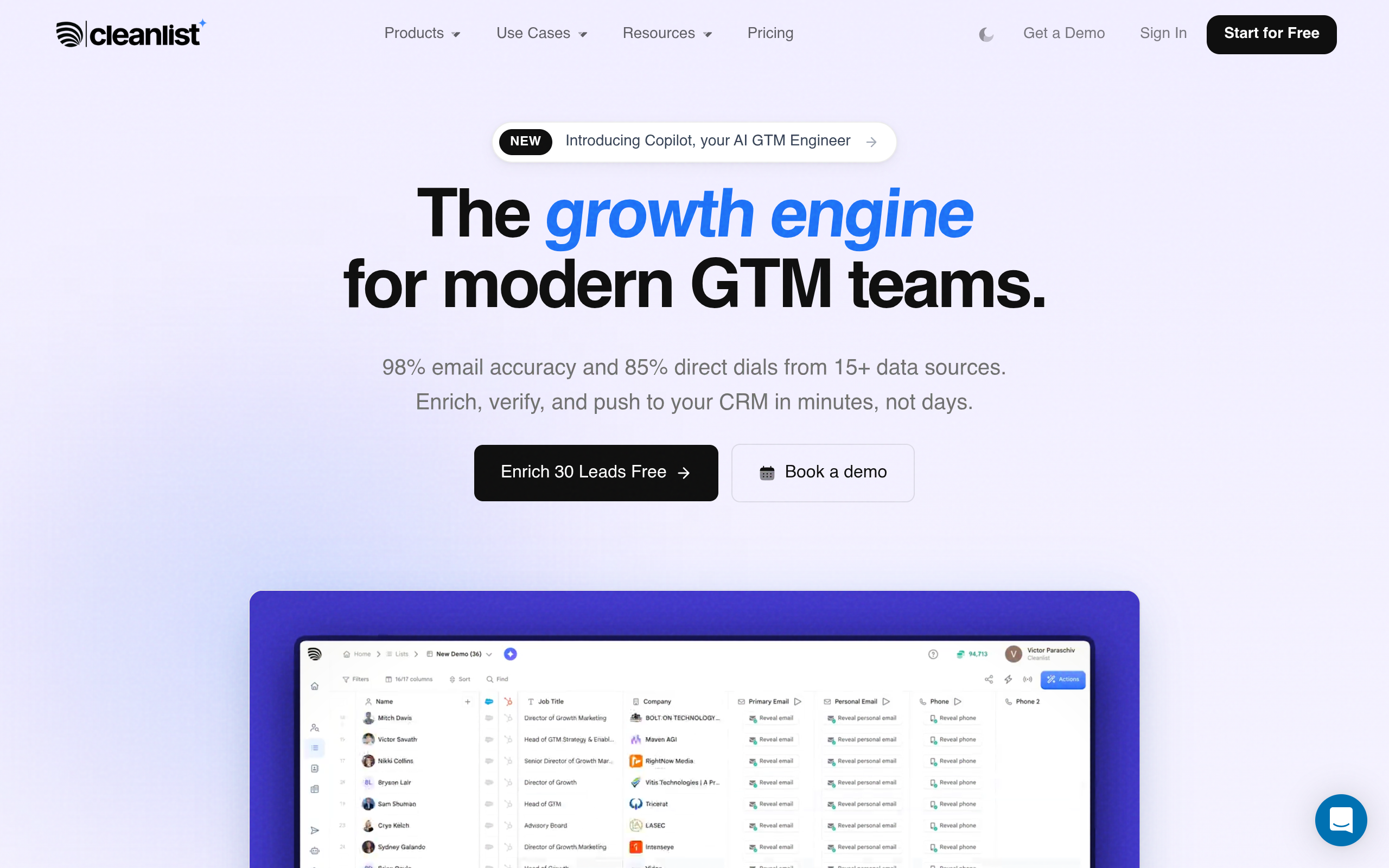 Cleanlist AI screenshot – image 1