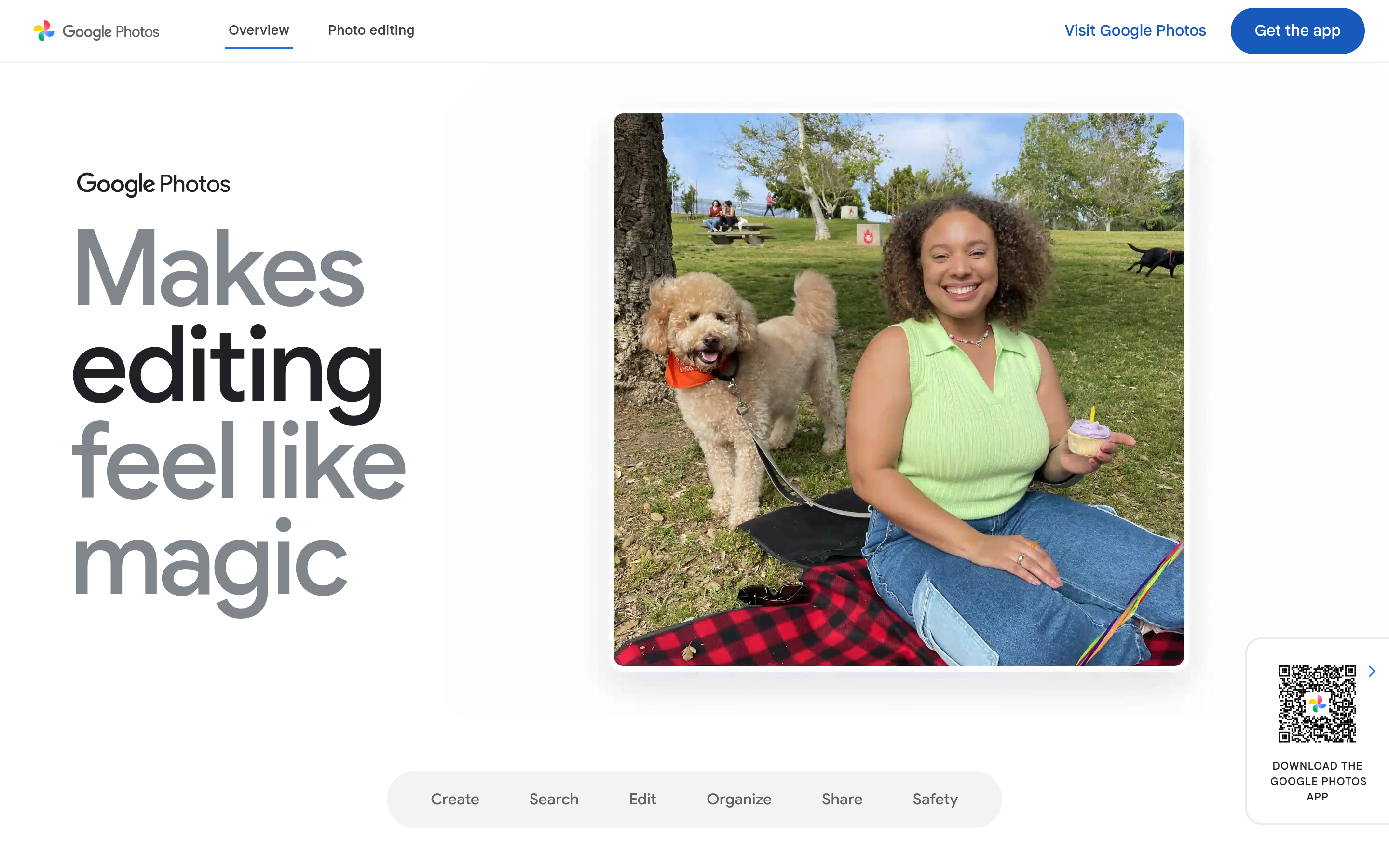 Google Photos: Edit, Organize, Search, and Backup Your Photos 介面截圖