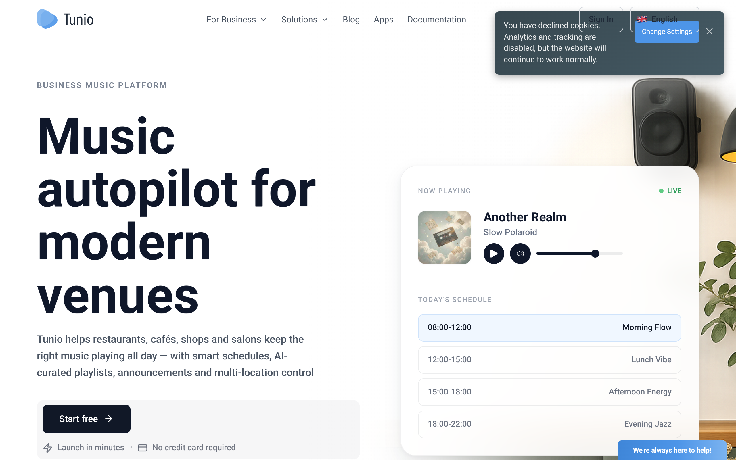 Tunio screenshot – image 1