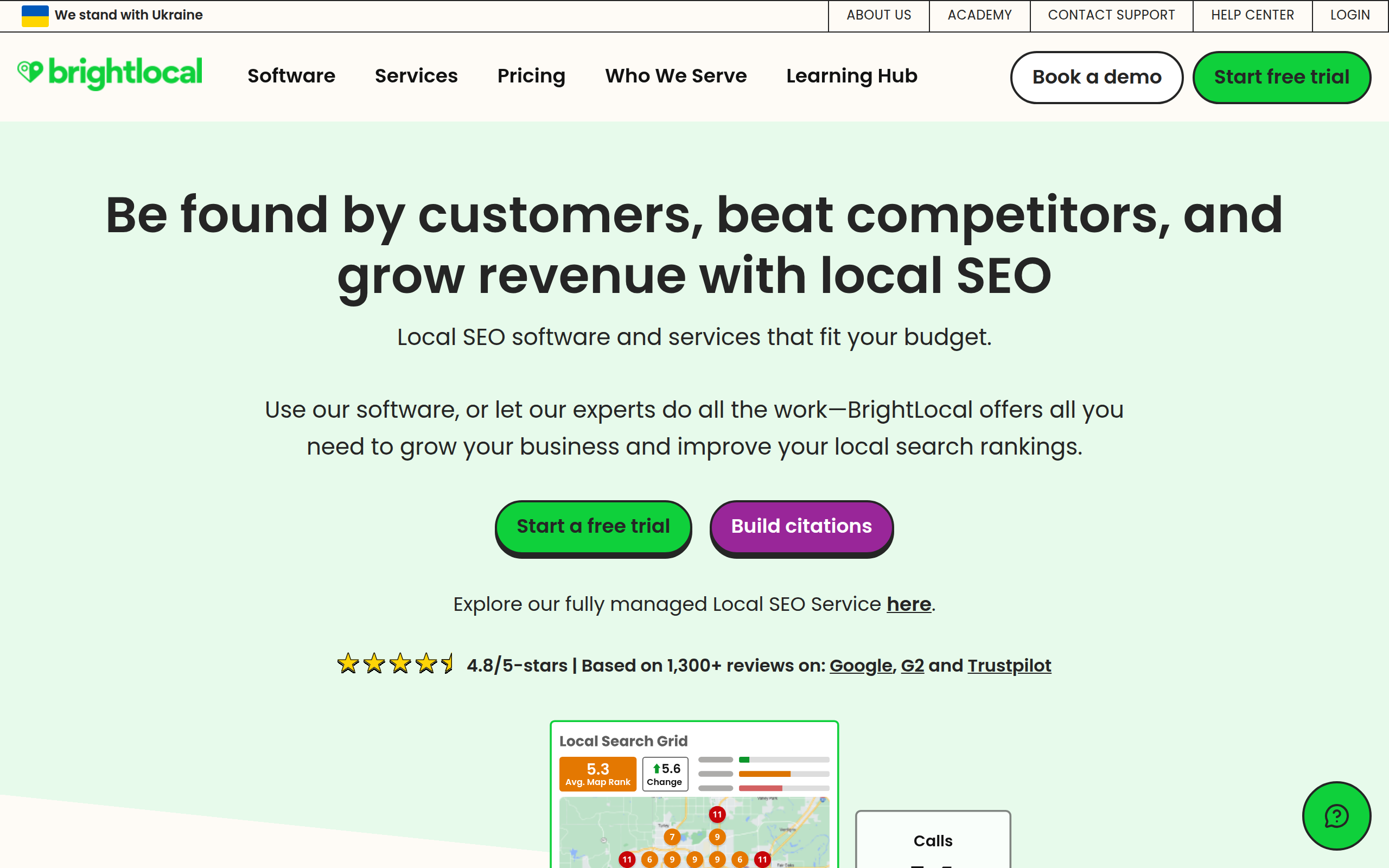 BrightLocal Screenshot