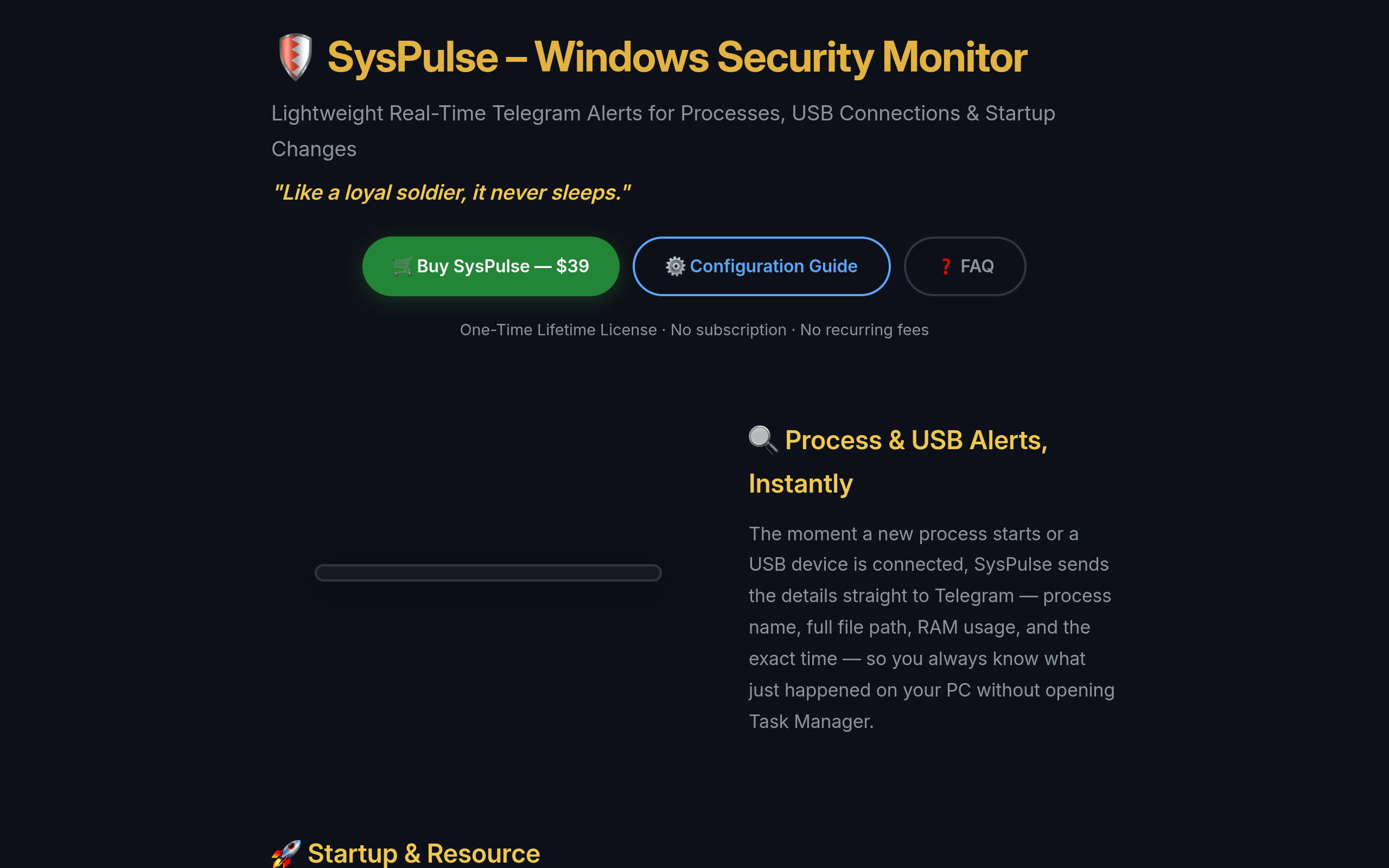 SysPulse screenshot, image 1