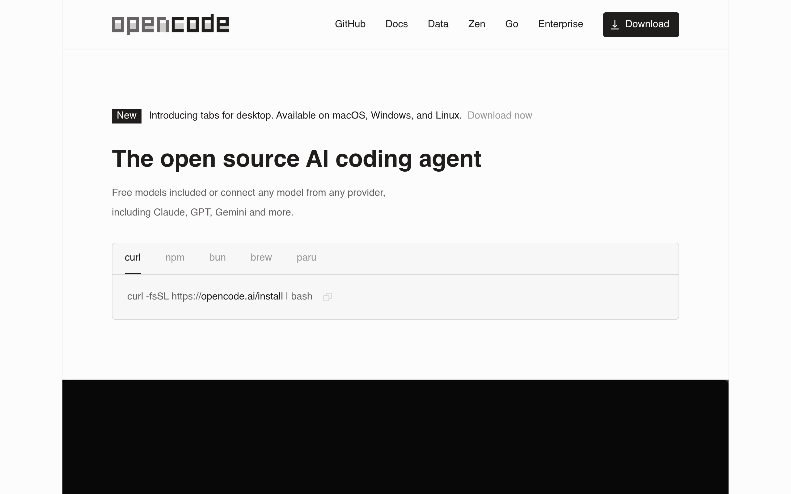 OpenCode screenshot, image 1