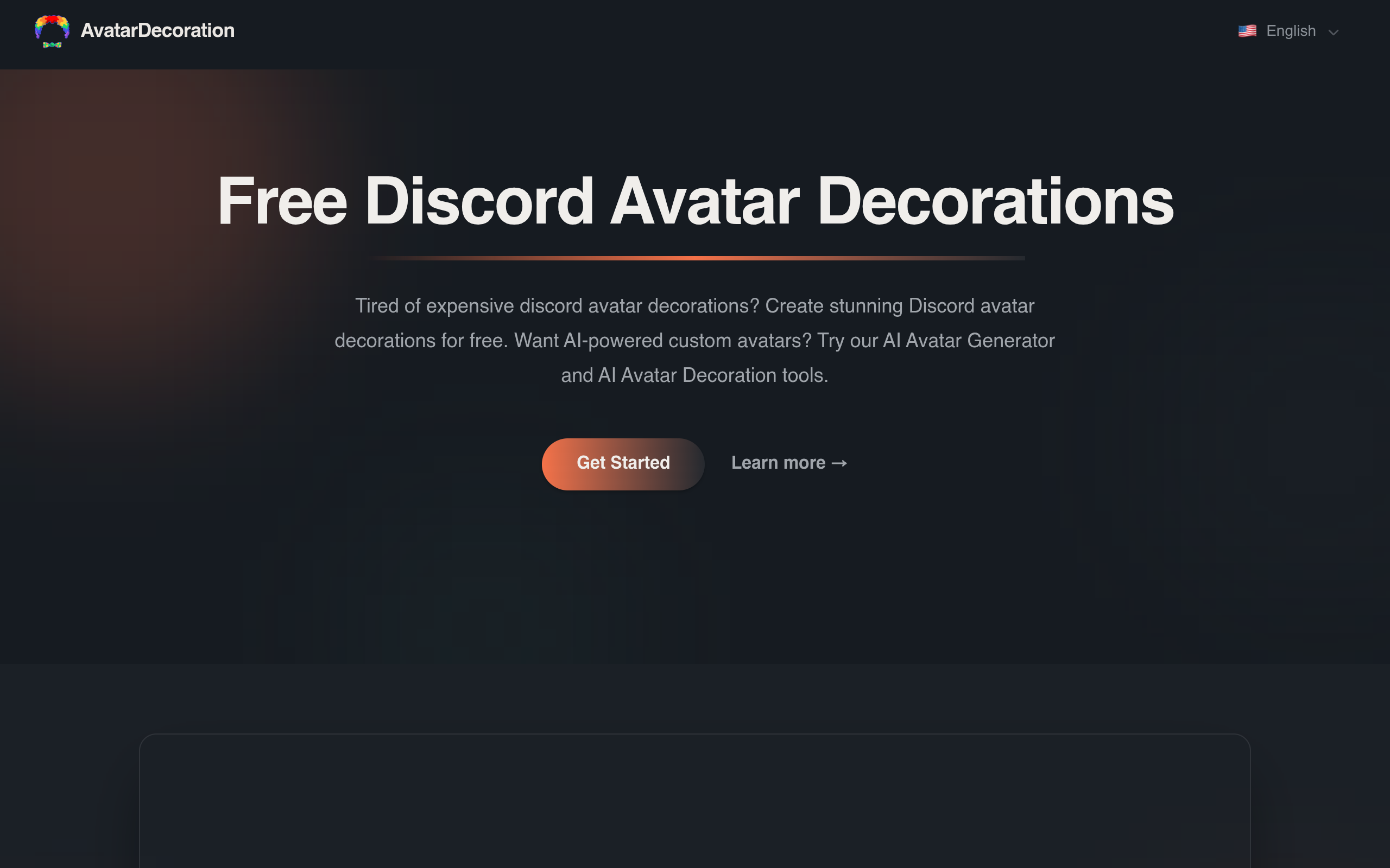 Free Discord Avatar Decorations screenshot, image 1