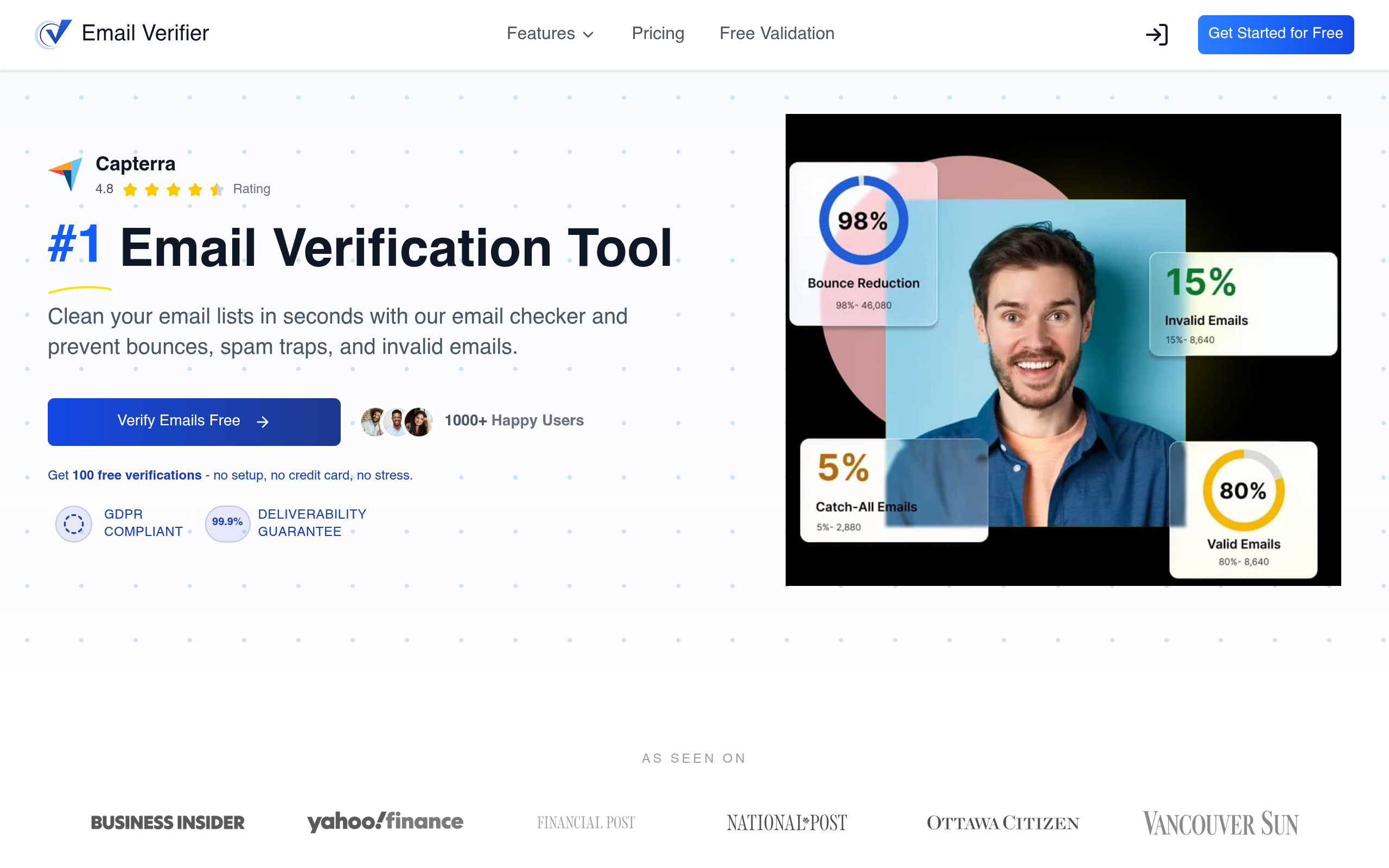 Email Verifier screenshot, image 1