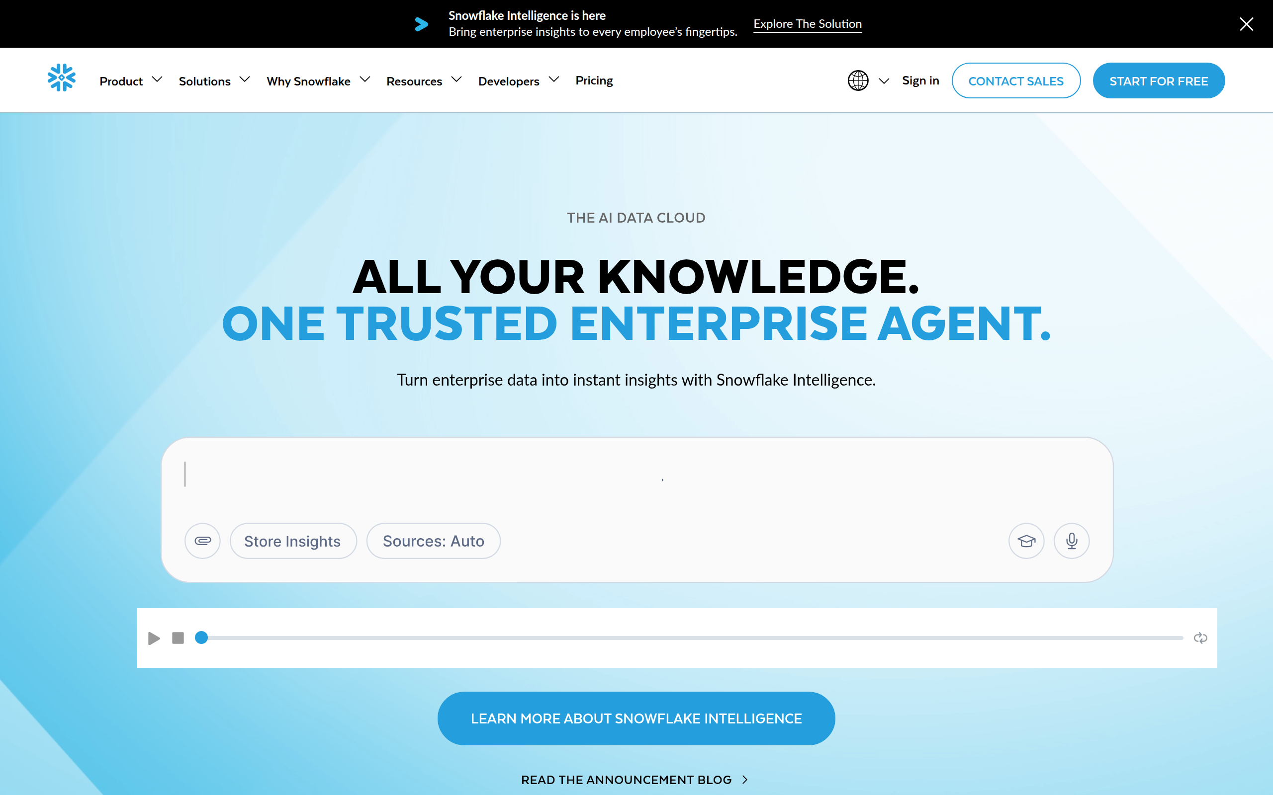 Snowflake screenshot