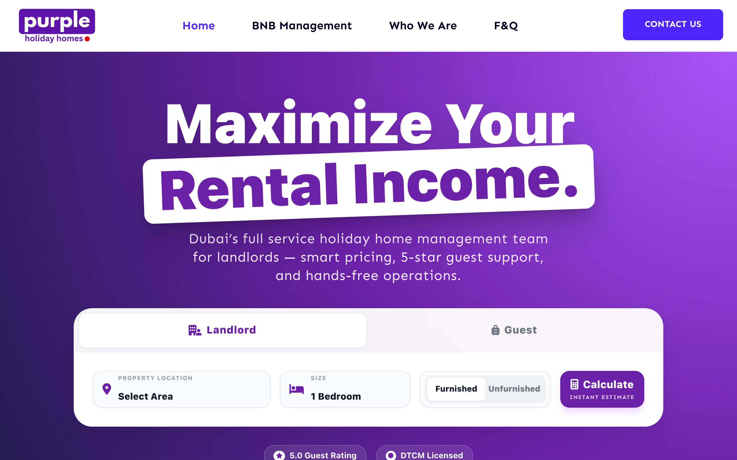 Purple Homes screenshot