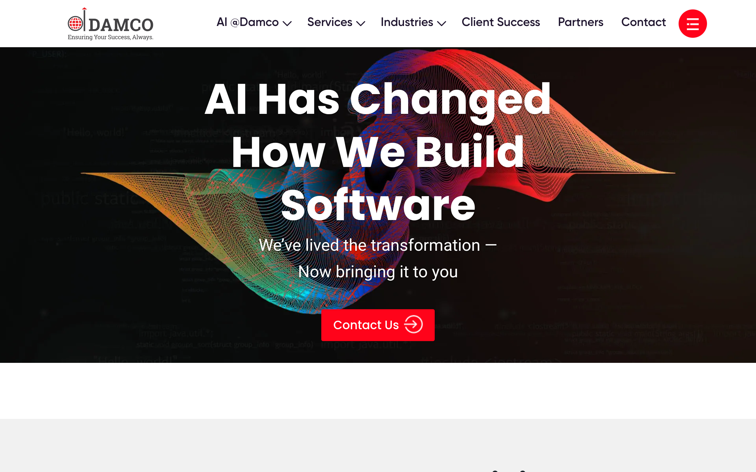 Damco Solutions screenshot, image 1