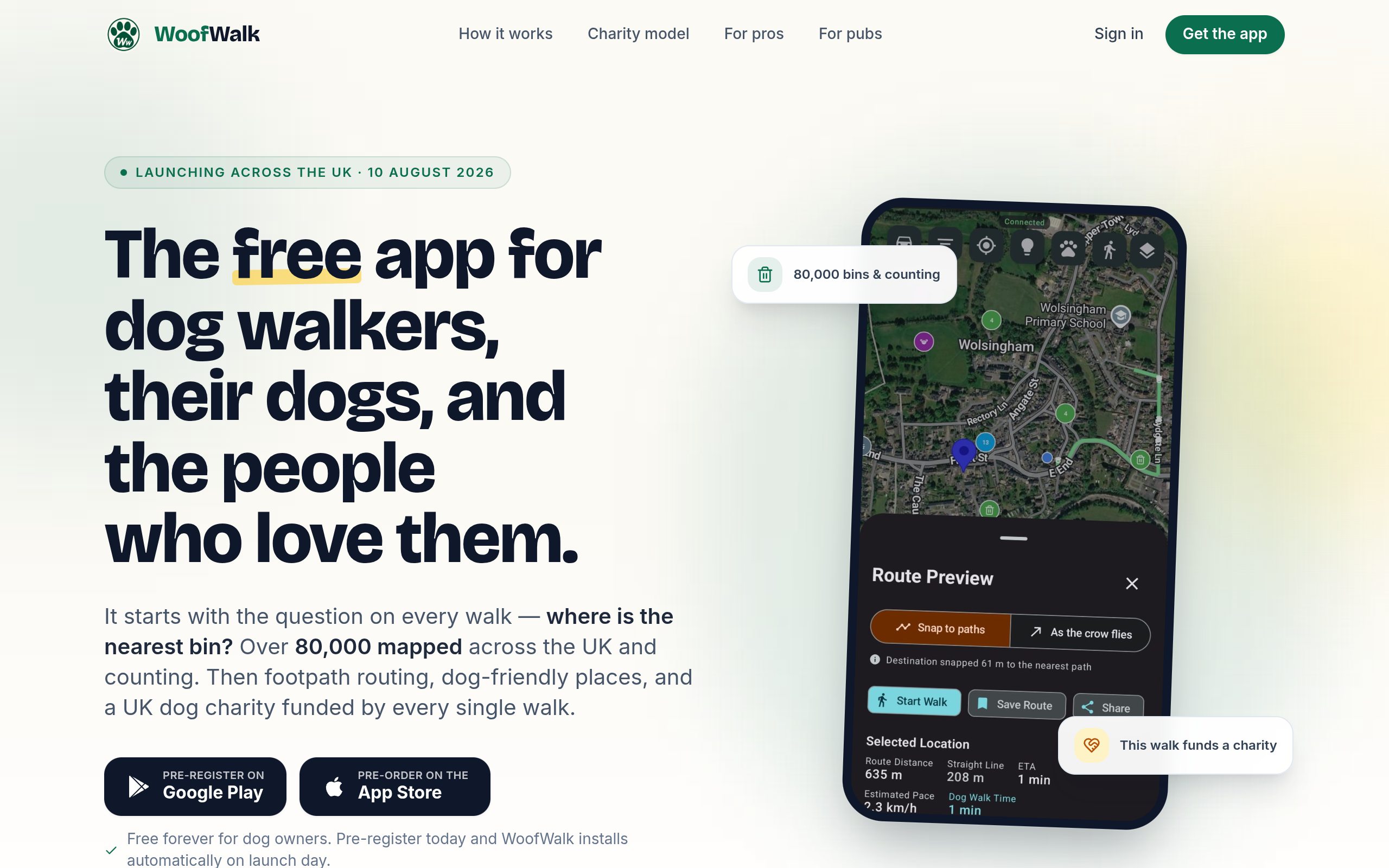 WoofWalk screenshot, image 1