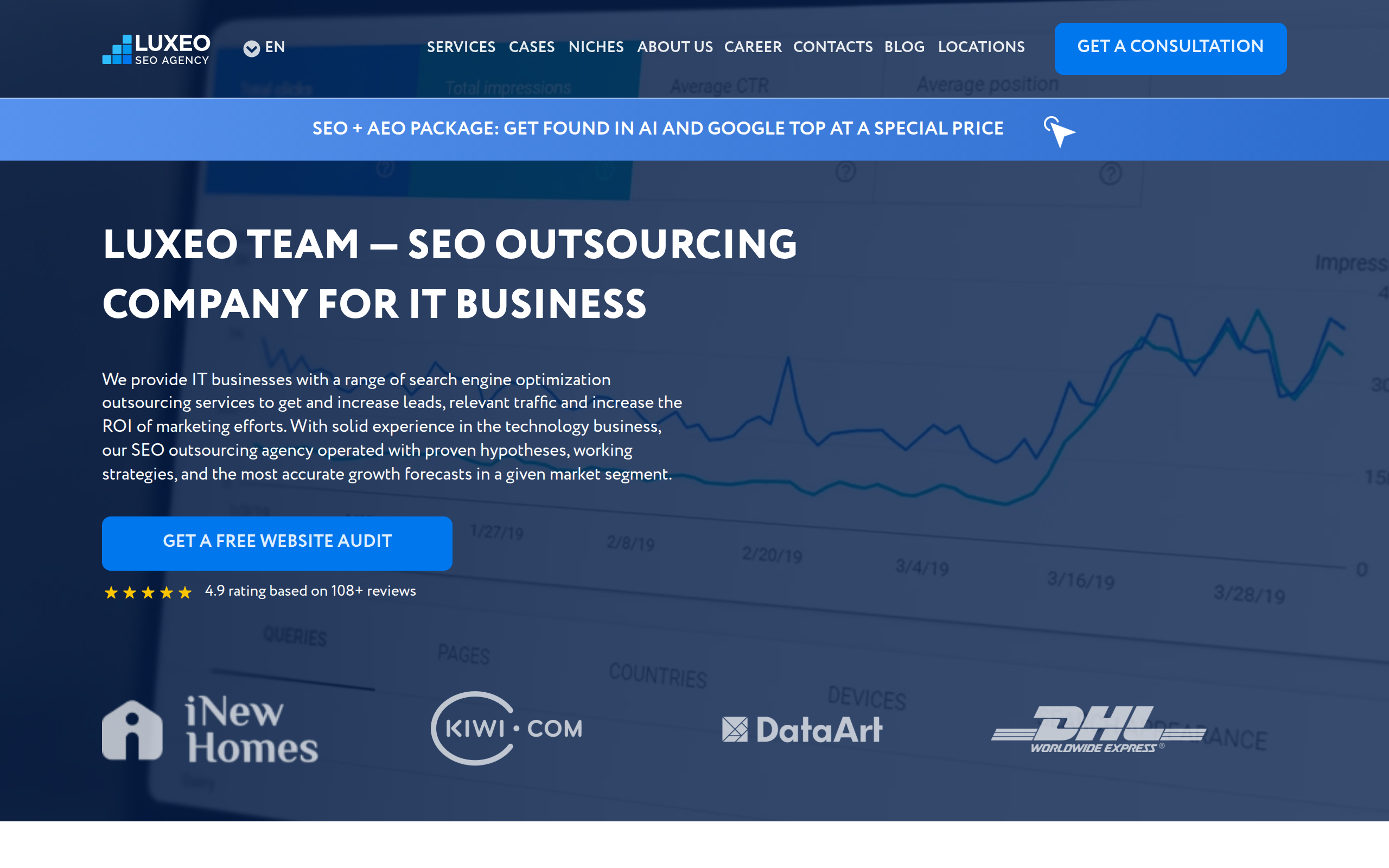 LUXEO.TEAM Screenshot