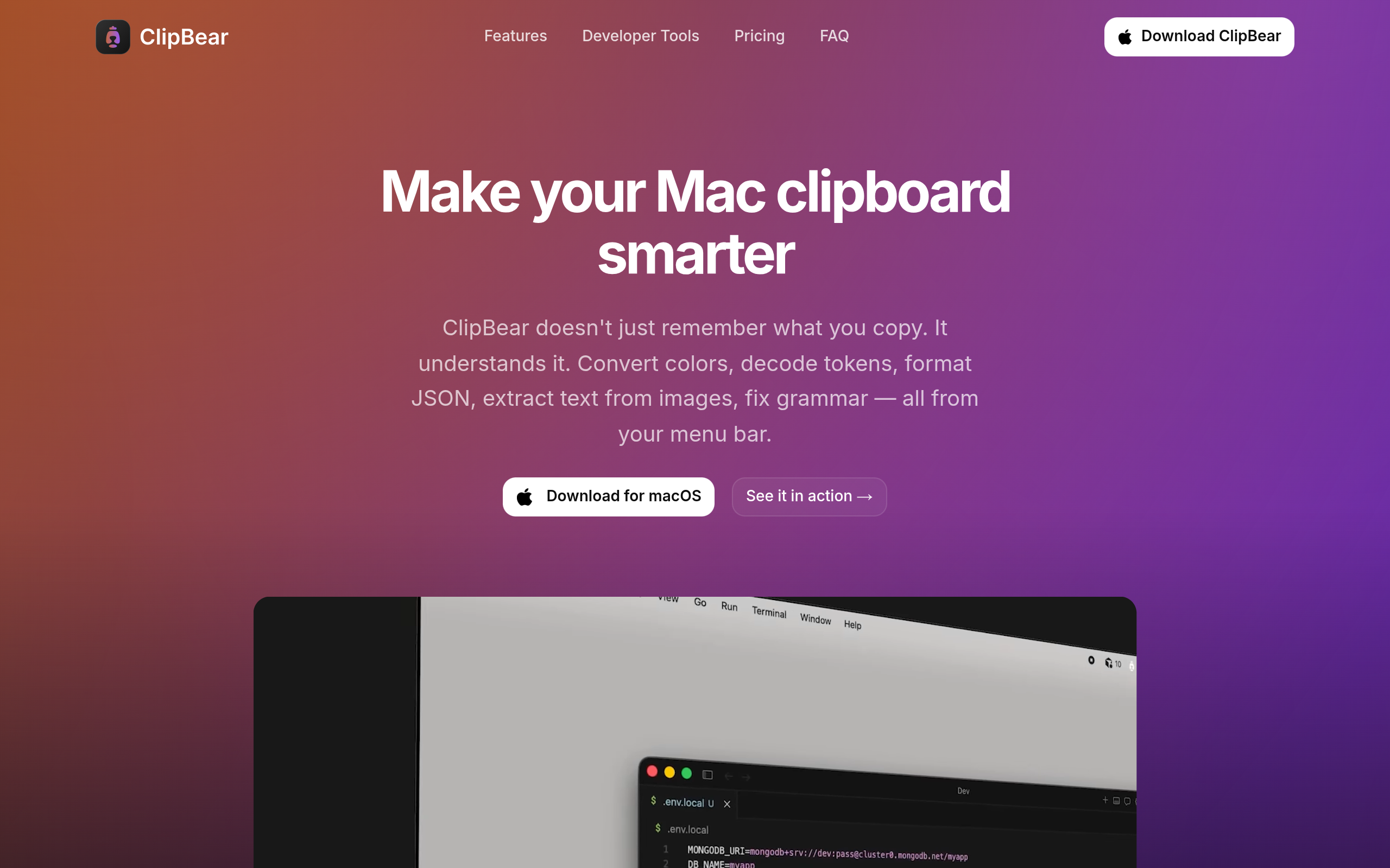 ClipBear screenshot – image 1