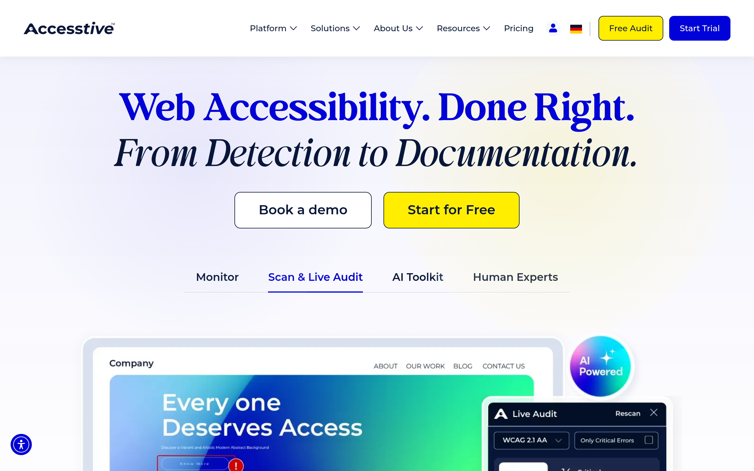 Accesstive screenshot